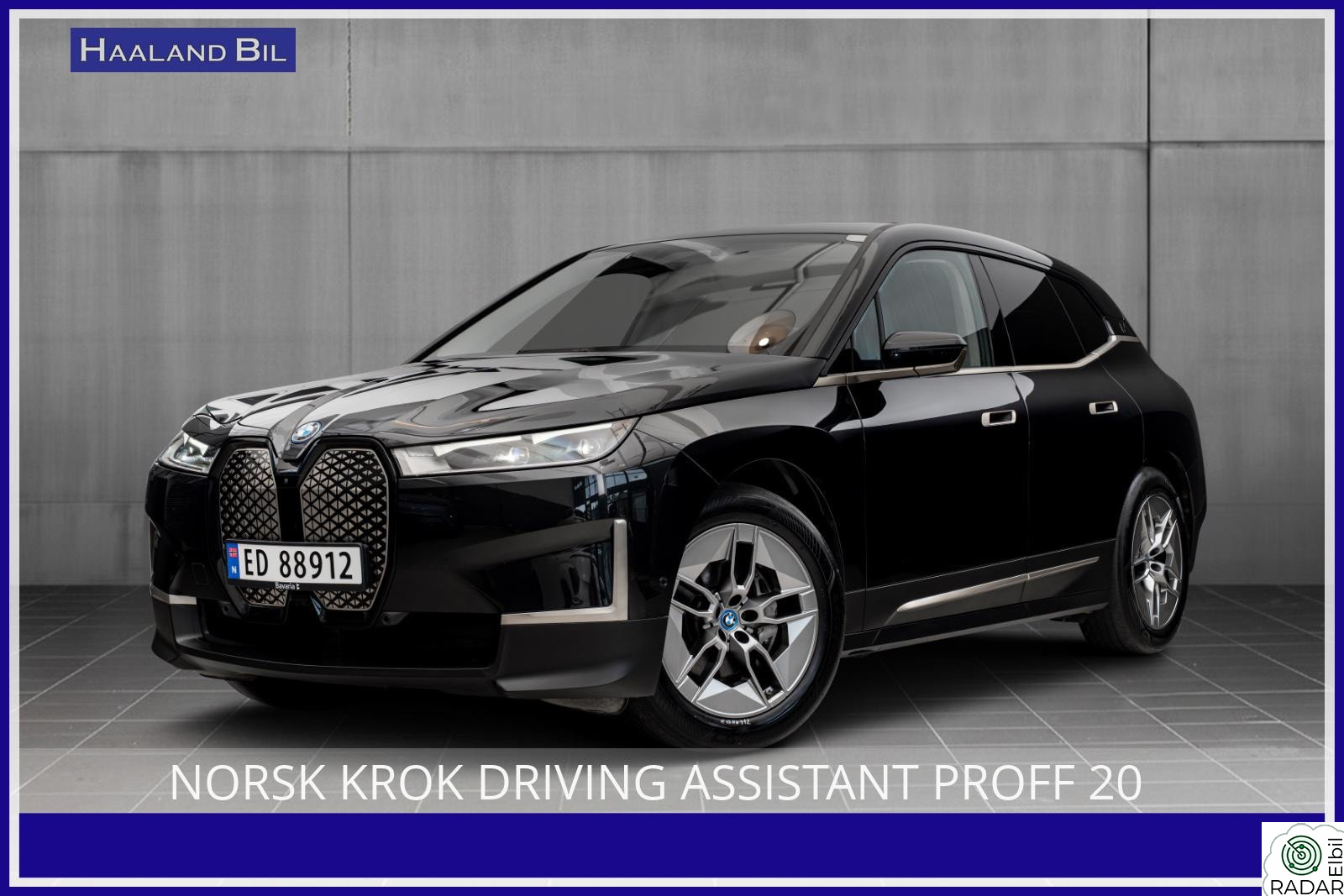 BMW iX xDrive40 NORSK KROK DRIVING ASSISTANT PROFF 20