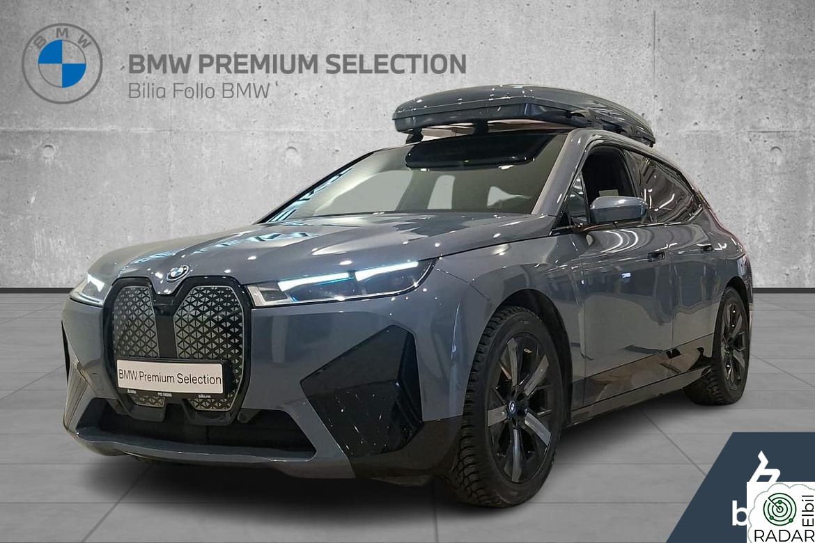 BMW iX xDrive40 Fully Charged, Sportspakke,Pano, Massasje, Bsi