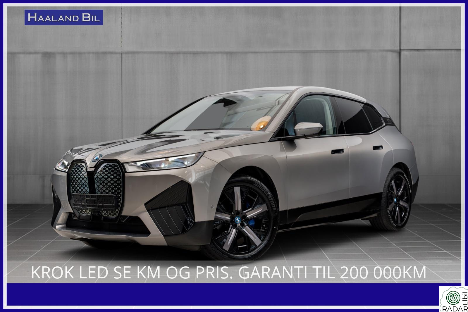 BMW iX xDrive40 KROK LED SE KM OG PRIS. GARANTI TIL 200 000KM