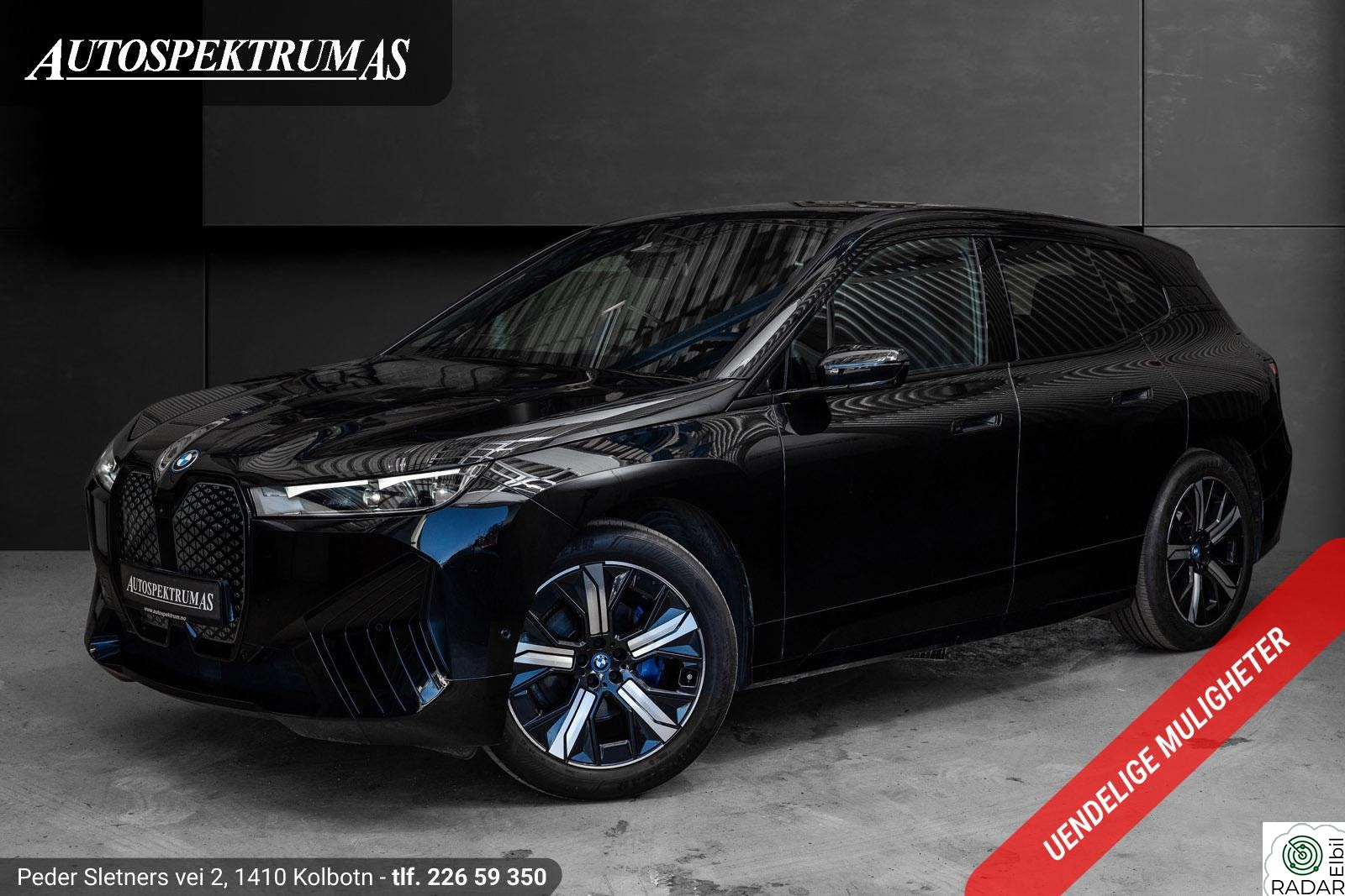 BMW iX xDrive40 xDrive40 Charged/Sportspakke/HarmanKardon/H.feste/Norsk