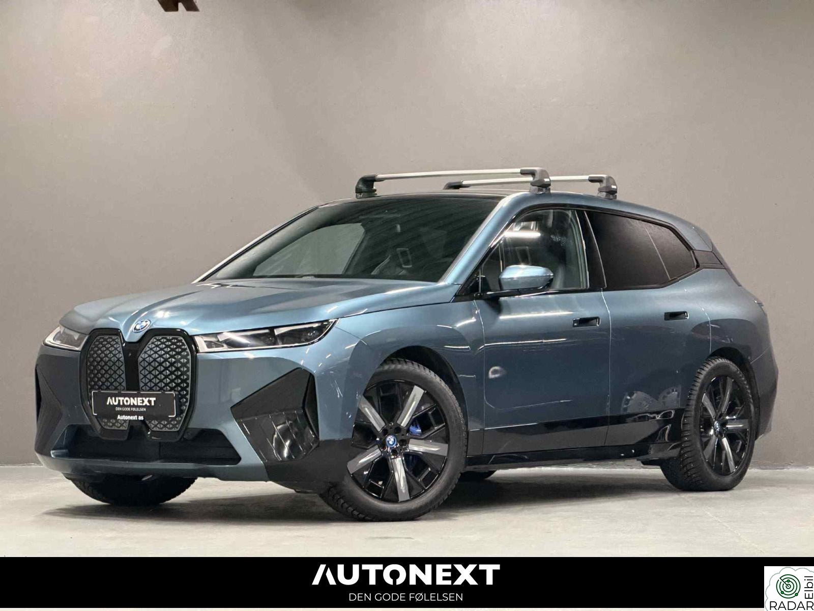 BMW iX xDrive40 FULLY CHARGED/SPORTSPK/LASER/H&K/KROK/MYE UTSTYR++