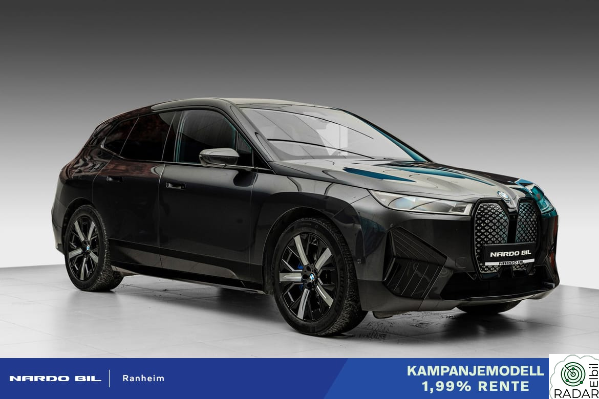 BMW iX xDrive40 KAMPANJEMODELL 1,99% RENTE, Nye sommerdekk!