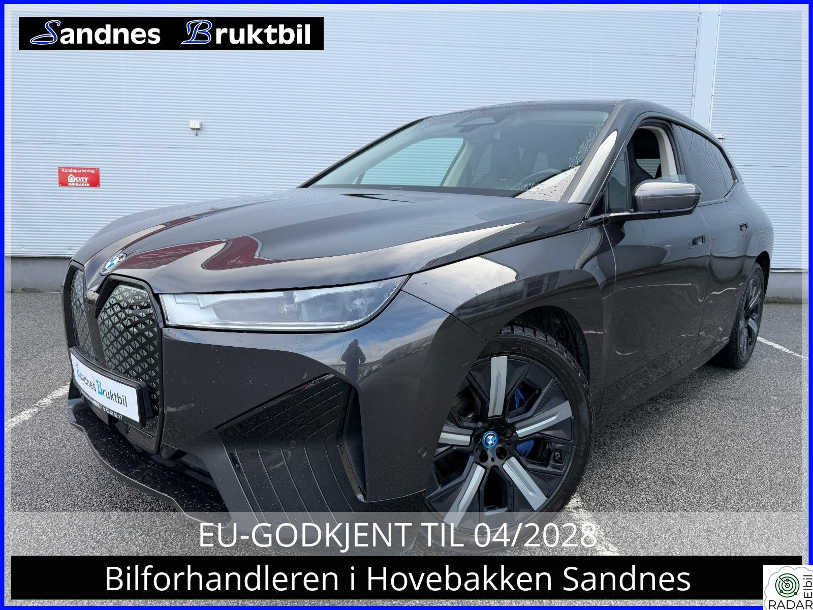 BMW iX xDrive40 xDrive40,KROK,SKINN,EL-SETER.360KAMERA,NAVI,ACC,V-RATT