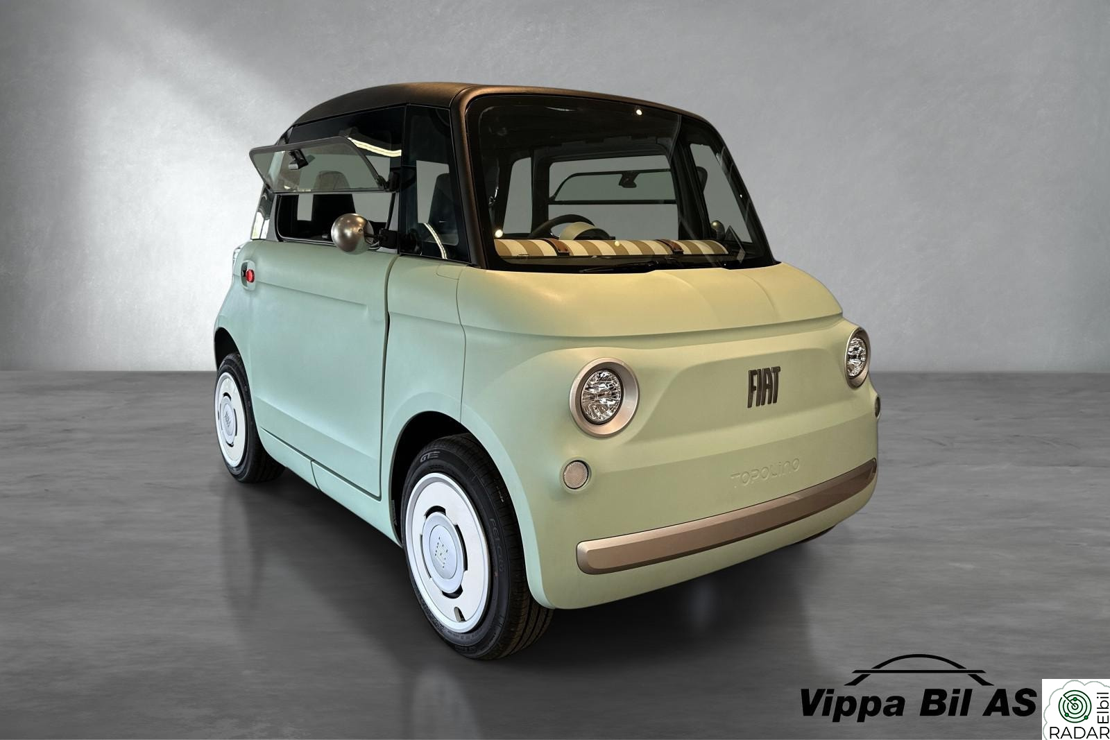 FIAT Topolino Elektrisk mopedbil / 75 km WLTP / Lades på ca 4 timer