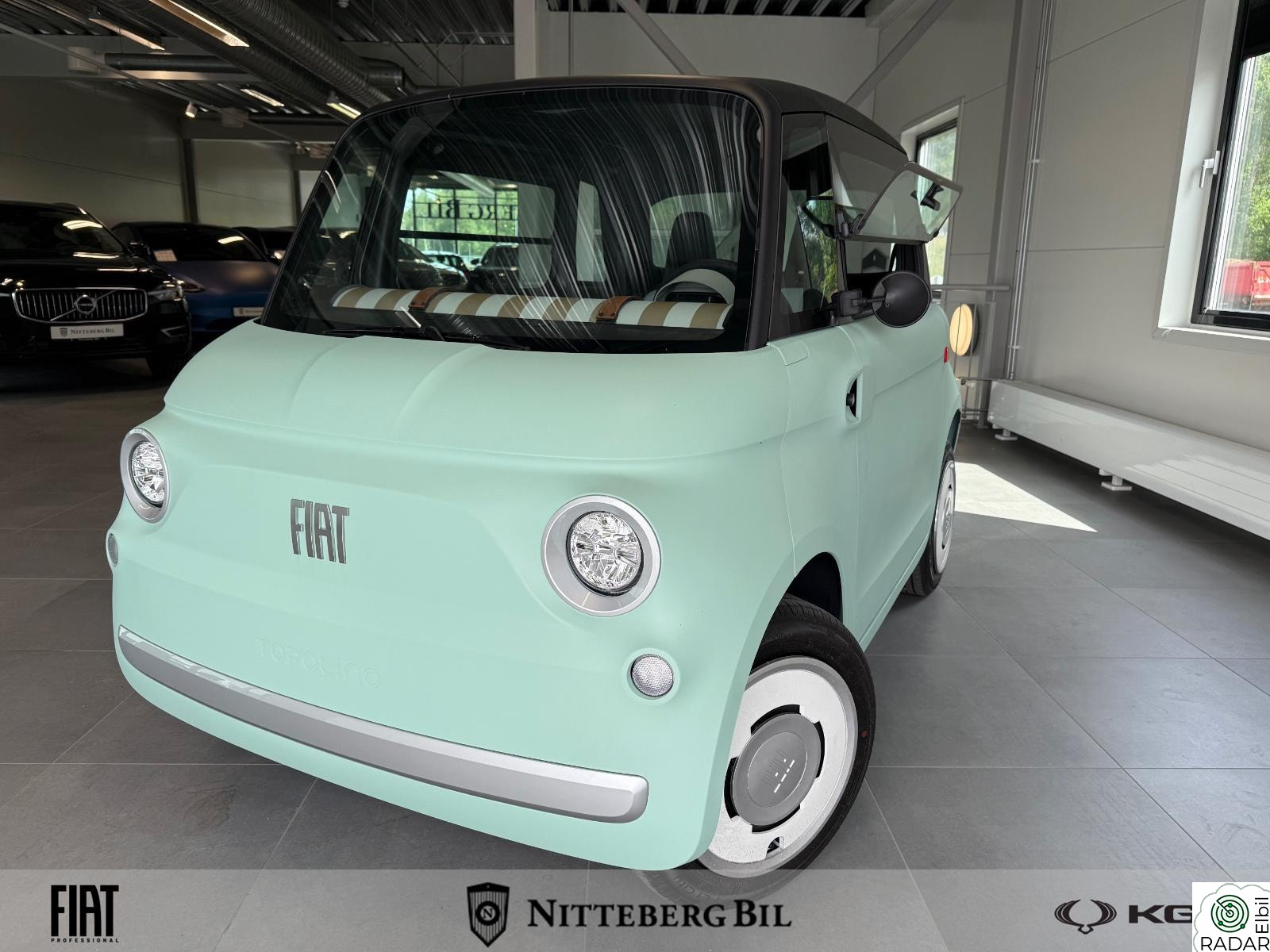 FIAT Topolino El Mopedbil med sjarm!
