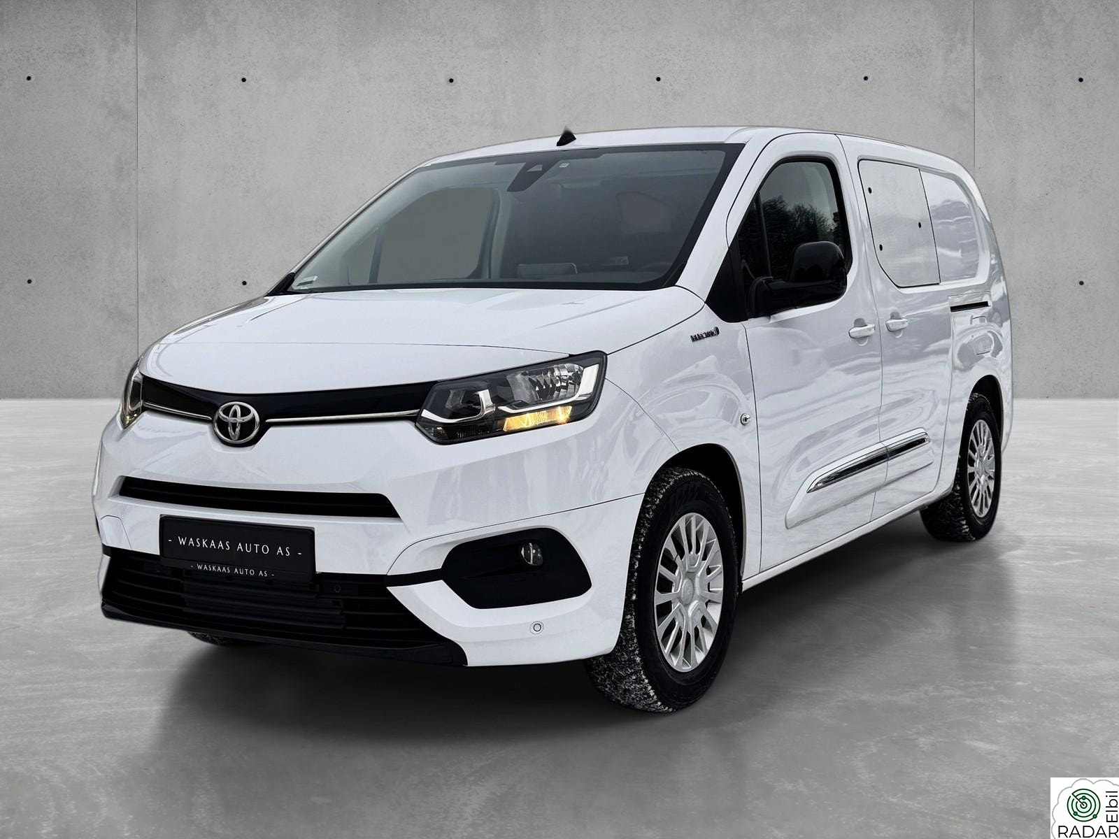 TOYOTA Proace City Electric Electric L2 Comfort 50kwt 2Skyvedører 269km WLTP