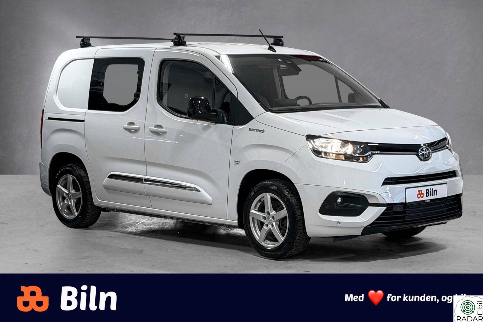 TOYOTA Proace City Electric Electric L1 /Cruise/2xSkyvedør/Krok/Innredning/Carplay