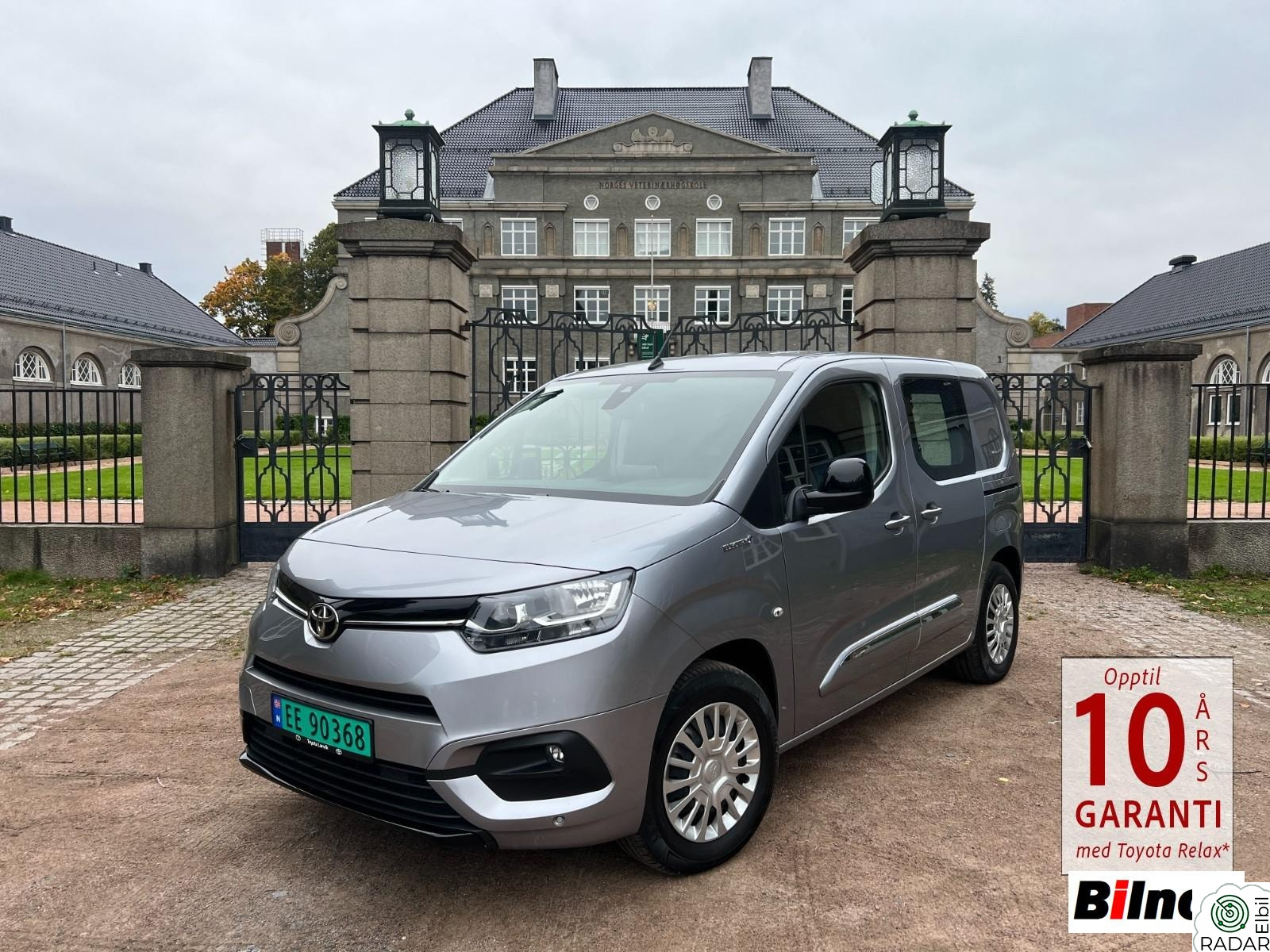 TOYOTA Proace City Electric Electric 50 KWh L1 Comfort // Cruise // Hengerfeste /
