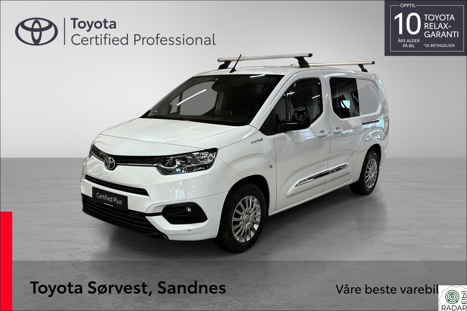 TOYOTA Proace City Electric Electric  Lang L2 50kWtE-automatgir Comfort Plus