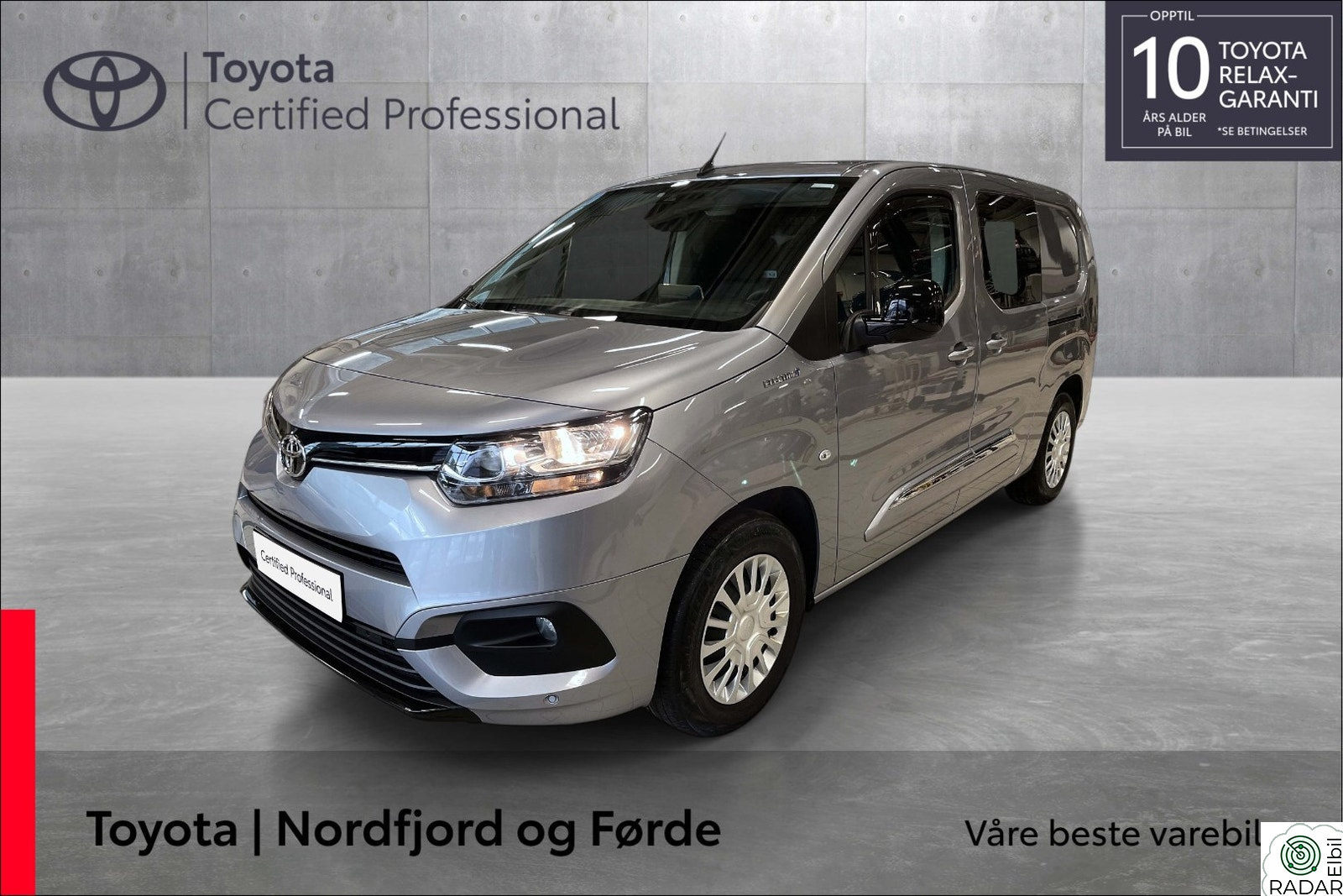 TOYOTA Proace City Electric Electric 50 kWt Comfort L2