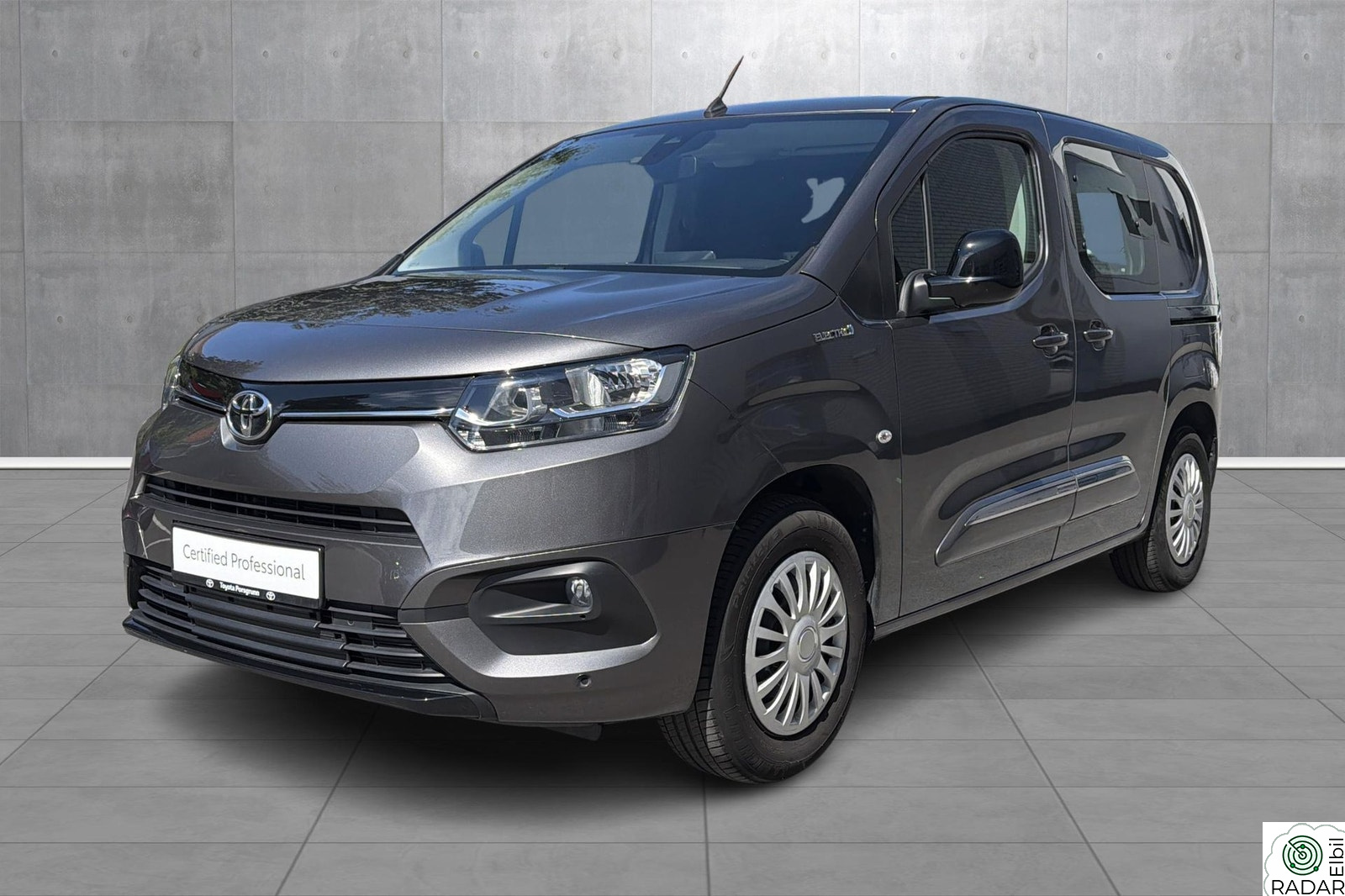 TOYOTA Proace City Electric Comfort 50kwh, 270km WLTP, ryggekamera, hengerfeste