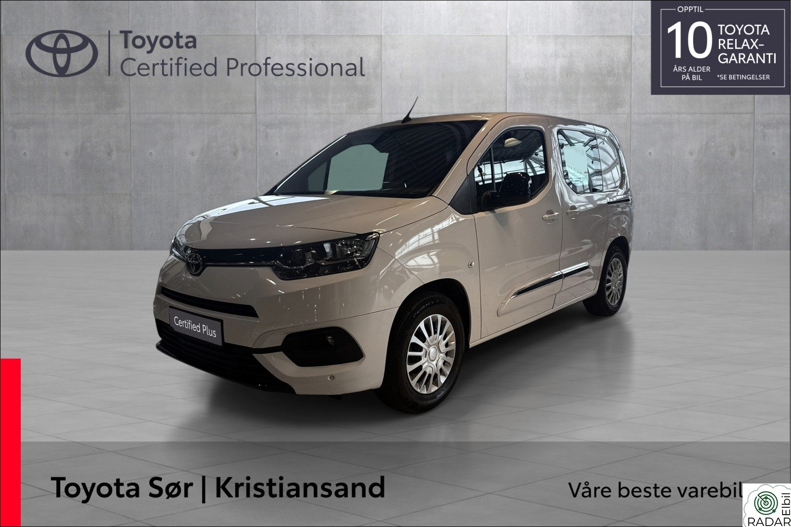 TOYOTA Proace City Electric Electric 50 kWt Comfort Plus L2