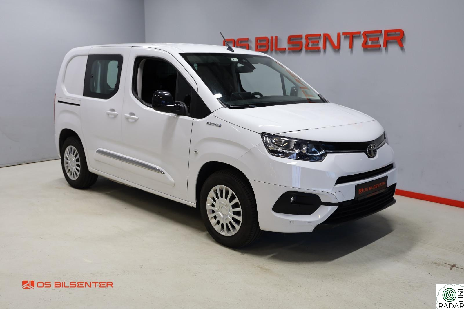 TOYOTA Proace City Electric Electric, L1, Carplay, 2 sett hjul, krok, Nybilgaranti+