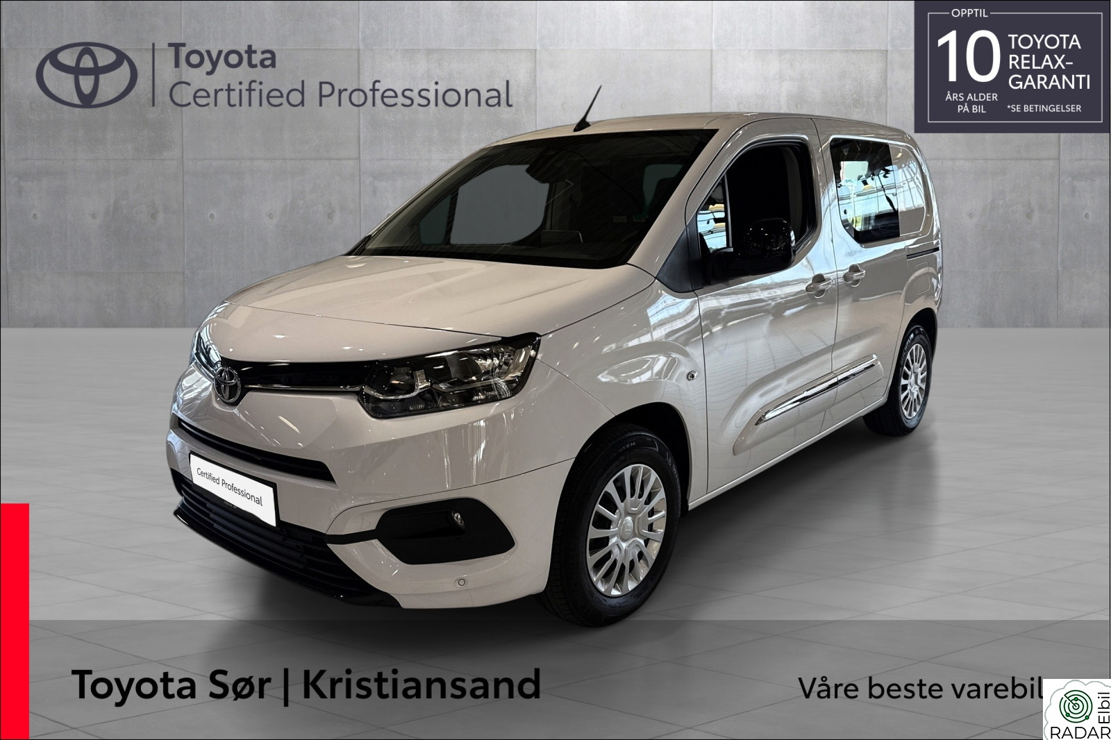 TOYOTA Proace City Electric Electric 50 kWt Comfort Plus L2