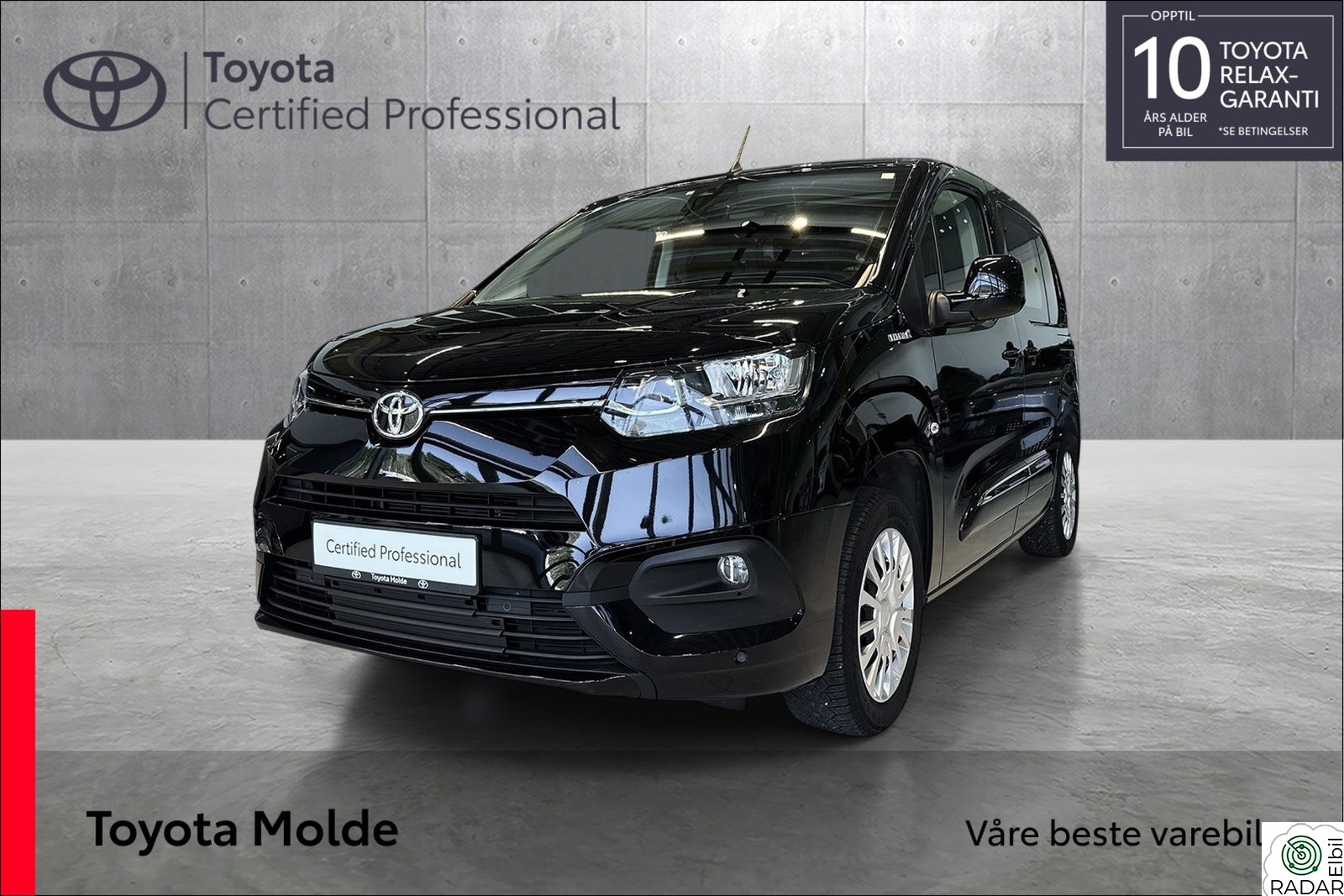 TOYOTA Proace City Electric Electric 50 kWt Comfort L2 Automat