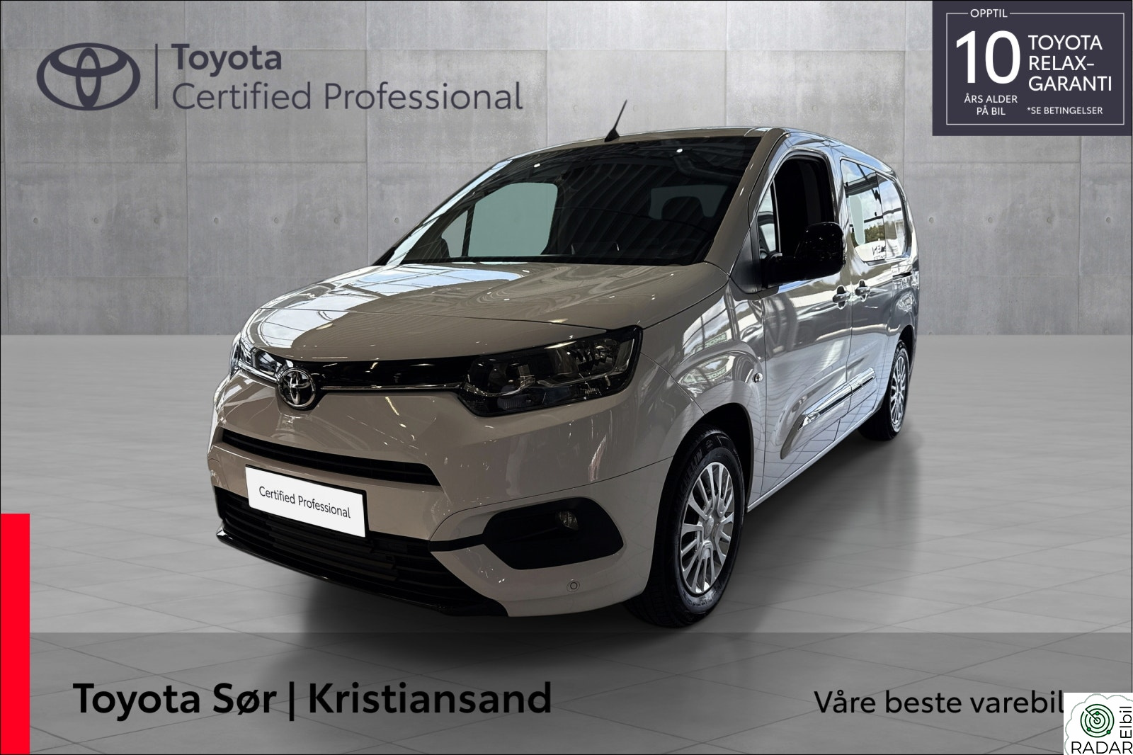 TOYOTA Proace City Electric Electric 50 kWt Comfort Plus L2