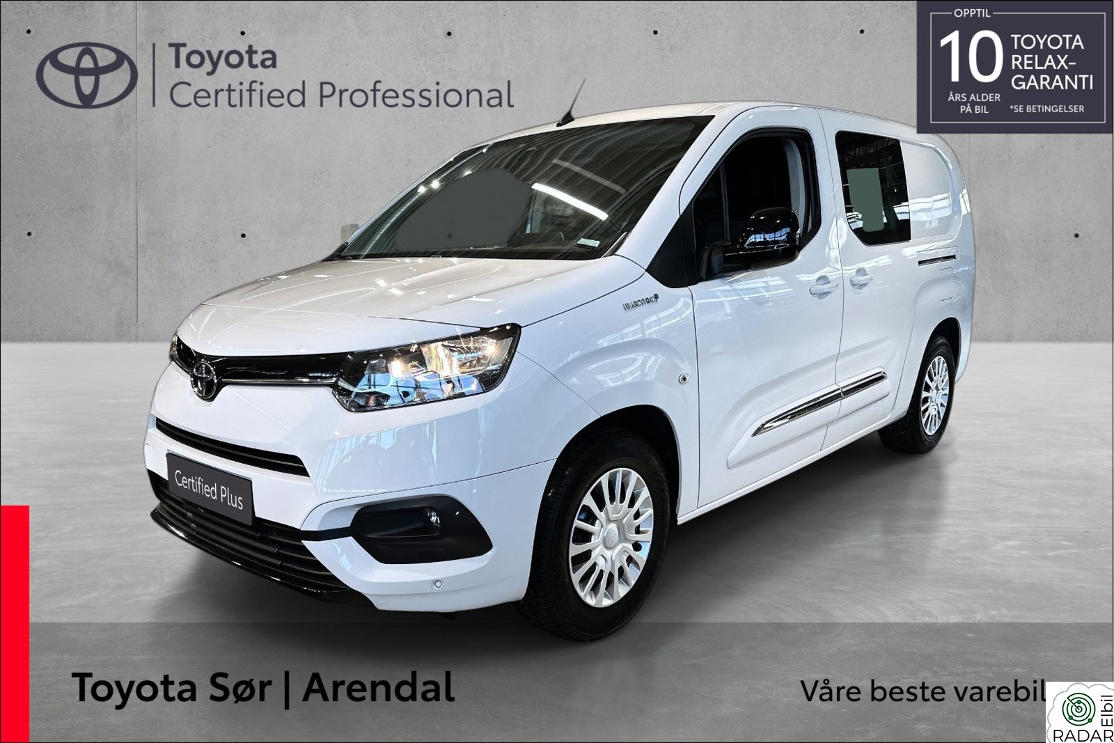 TOYOTA Proace City Electric Electric 50 kWt Comfort L2