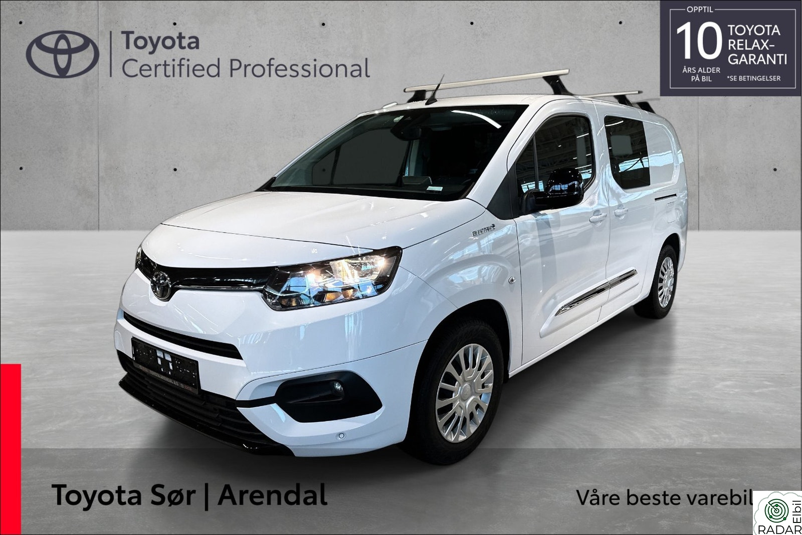 TOYOTA Proace City Electric Electric 50 kWt Comfort L2
