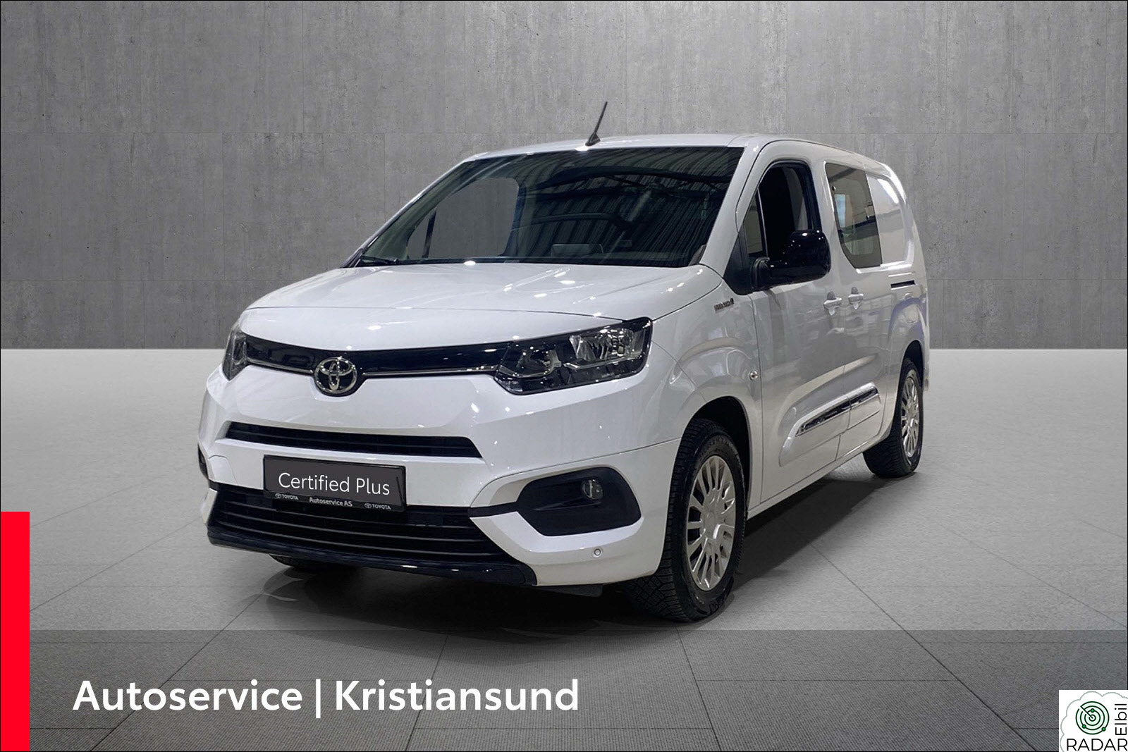 TOYOTA Proace City Electric Electric 50 kWt Comfort L2 Hengerfeste, LAV KM