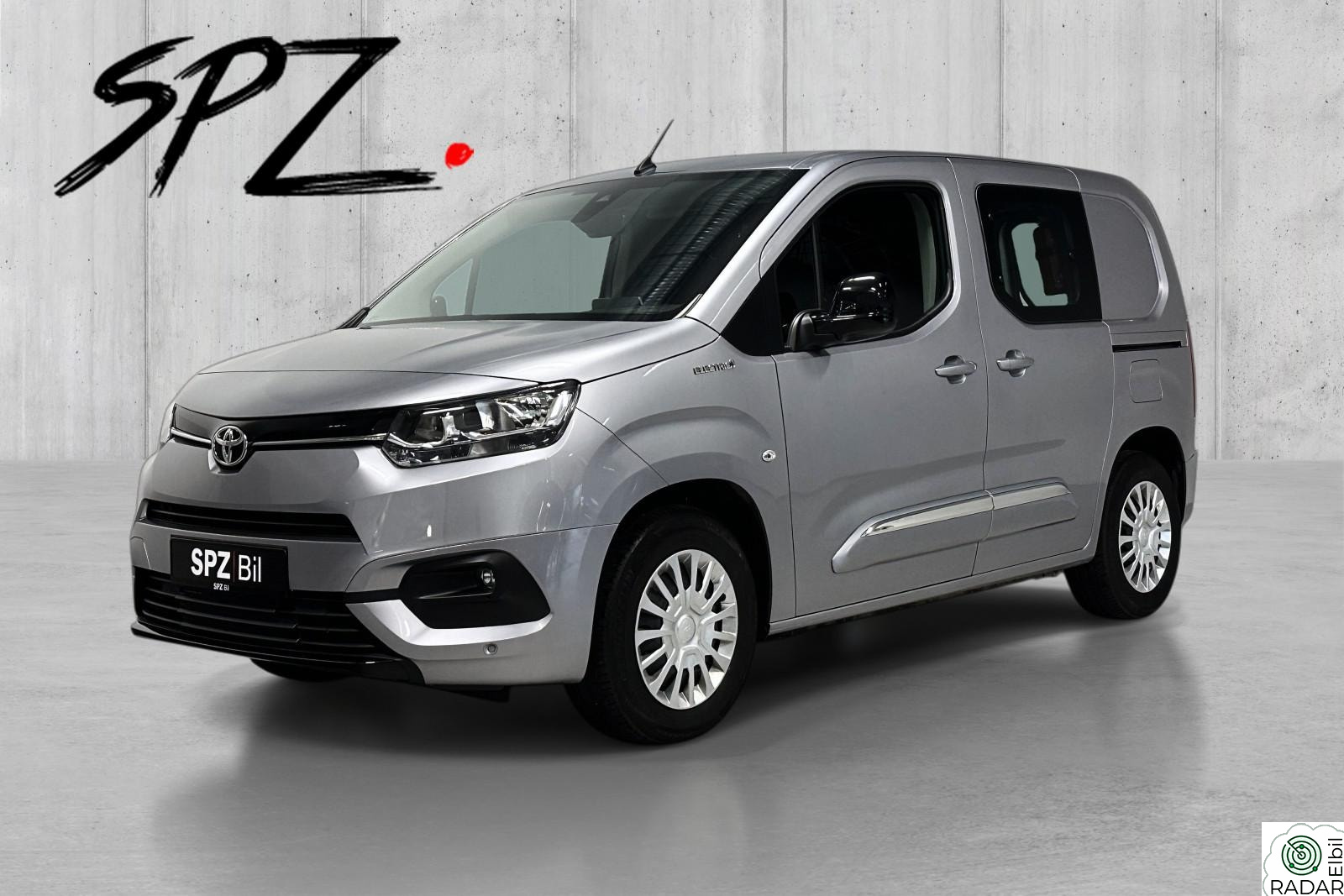 TOYOTA Proace City Electric EV | Comfort | L2 | 3S | Kamera | 2x skyv | Norsk