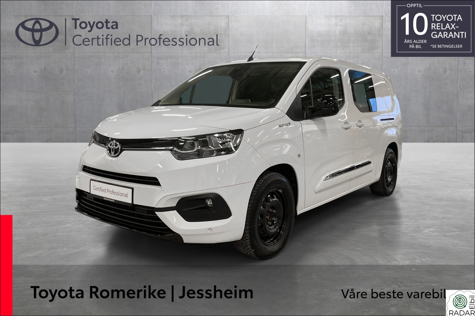 TOYOTA Proace City Electric Electric 50 kWt Comfort Plus L2