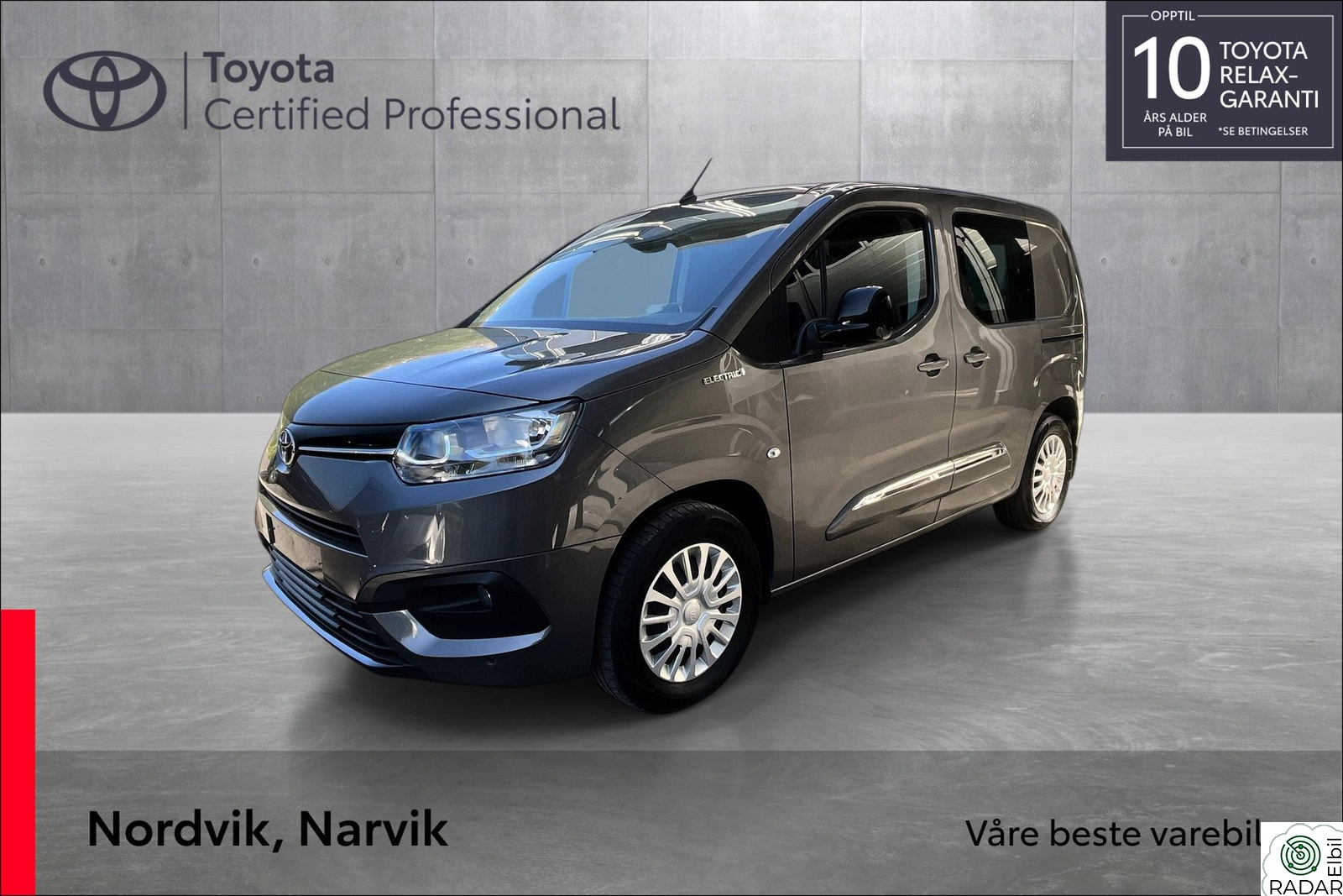 TOYOTA Proace City Electric L1 Comfort Hengerfeste
