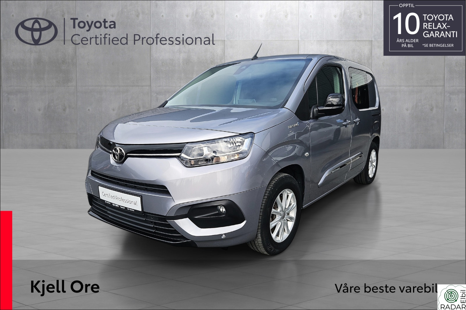 TOYOTA Proace City Electric Electric 50 kWt Comfort L1