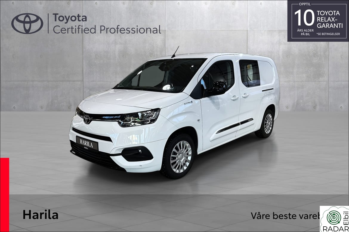 TOYOTA Proace City Electric L2 Comfort Plus S.Hengslet bakdør