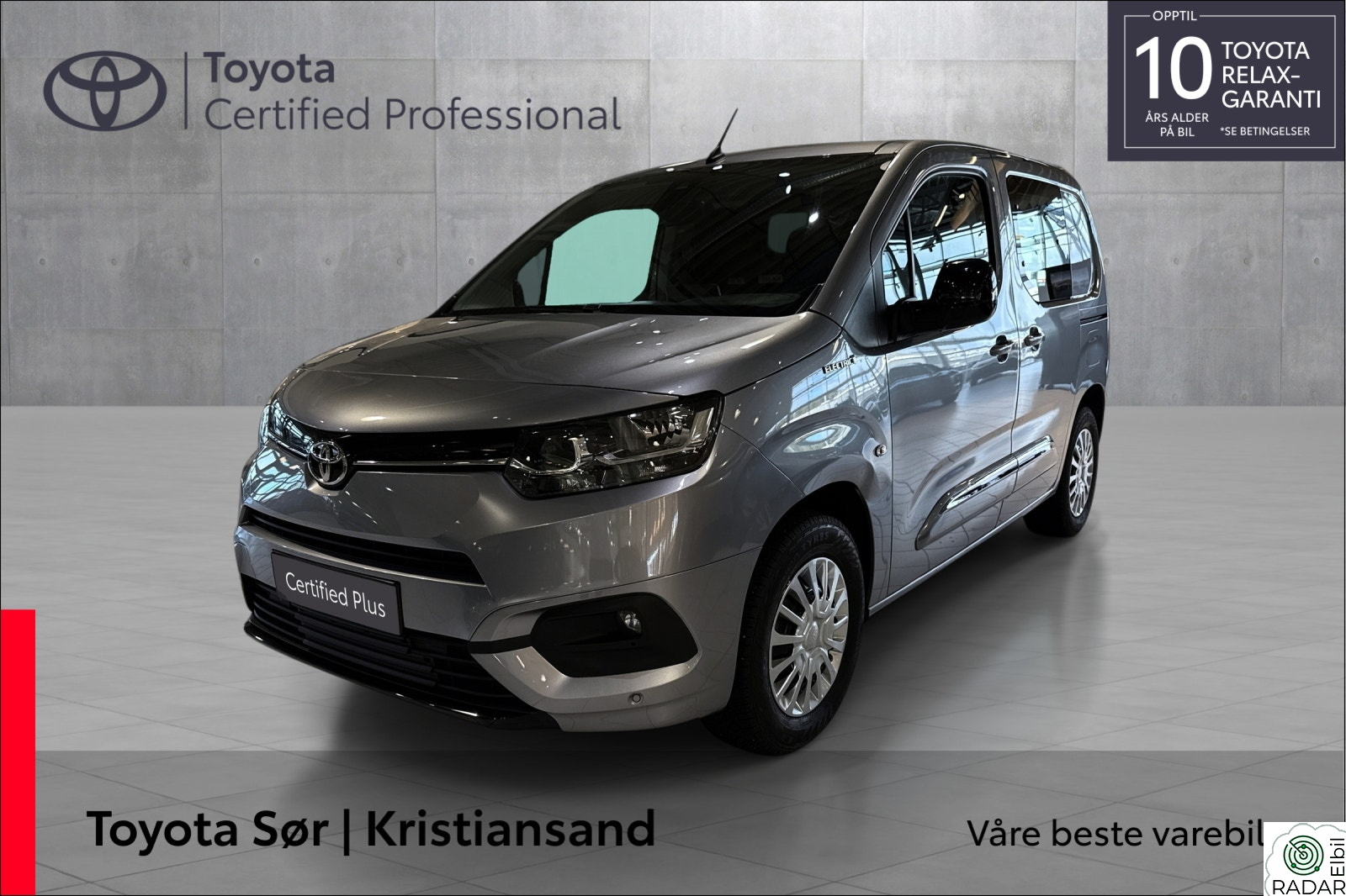 TOYOTA Proace City Electric Electric 50 kWt Comfort L1