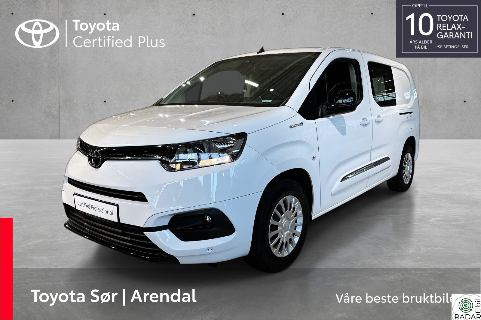 TOYOTA Proace City Electric Electric 50 kWt Comfort L2