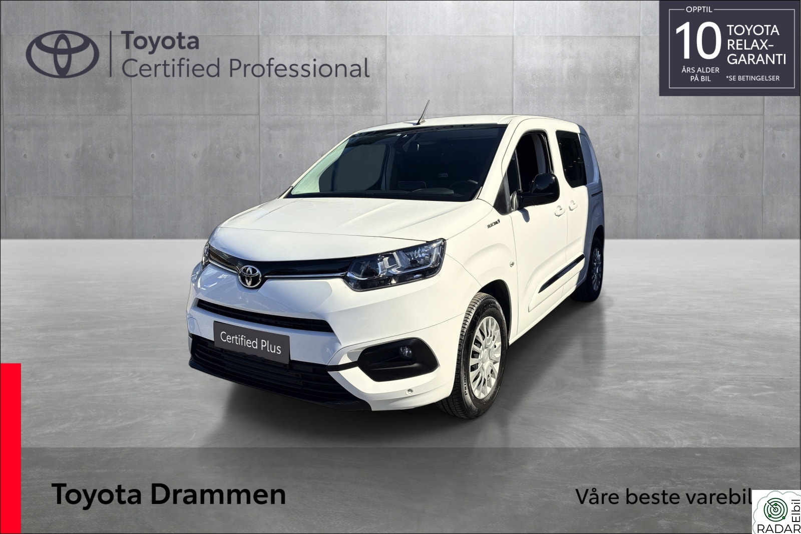 TOYOTA Proace City Electric Electric 50 kWt Comfort L1