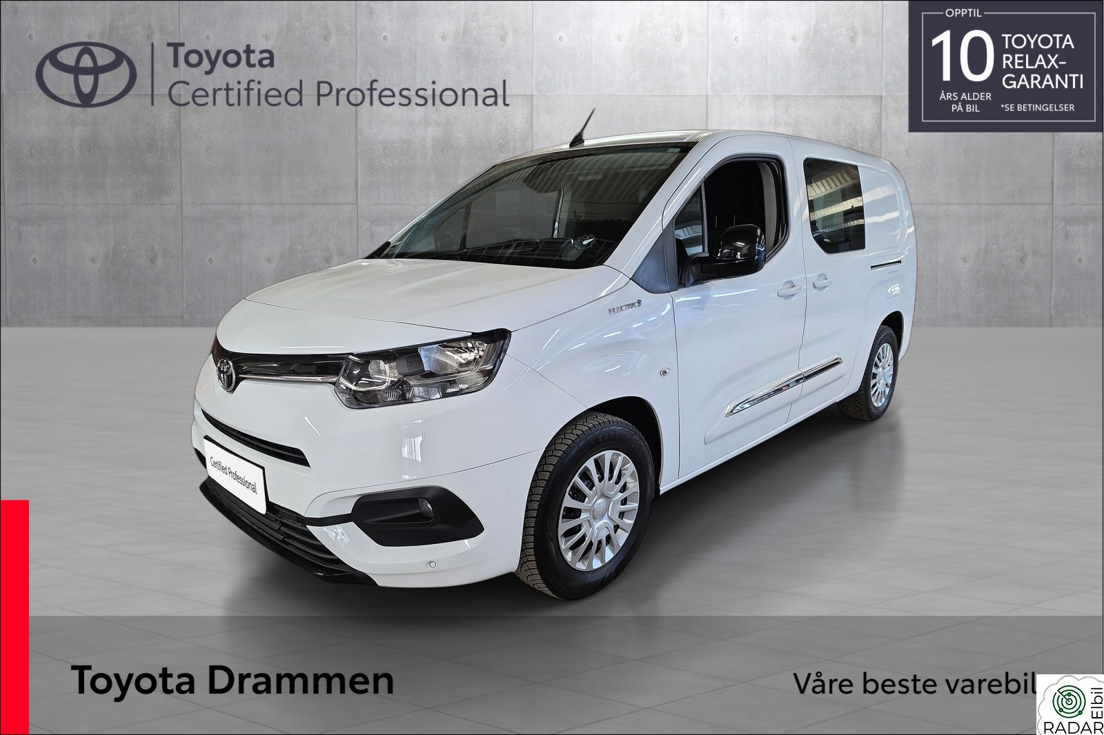 TOYOTA Proace City Electric Electric 50 kWt Comfort Plus L2