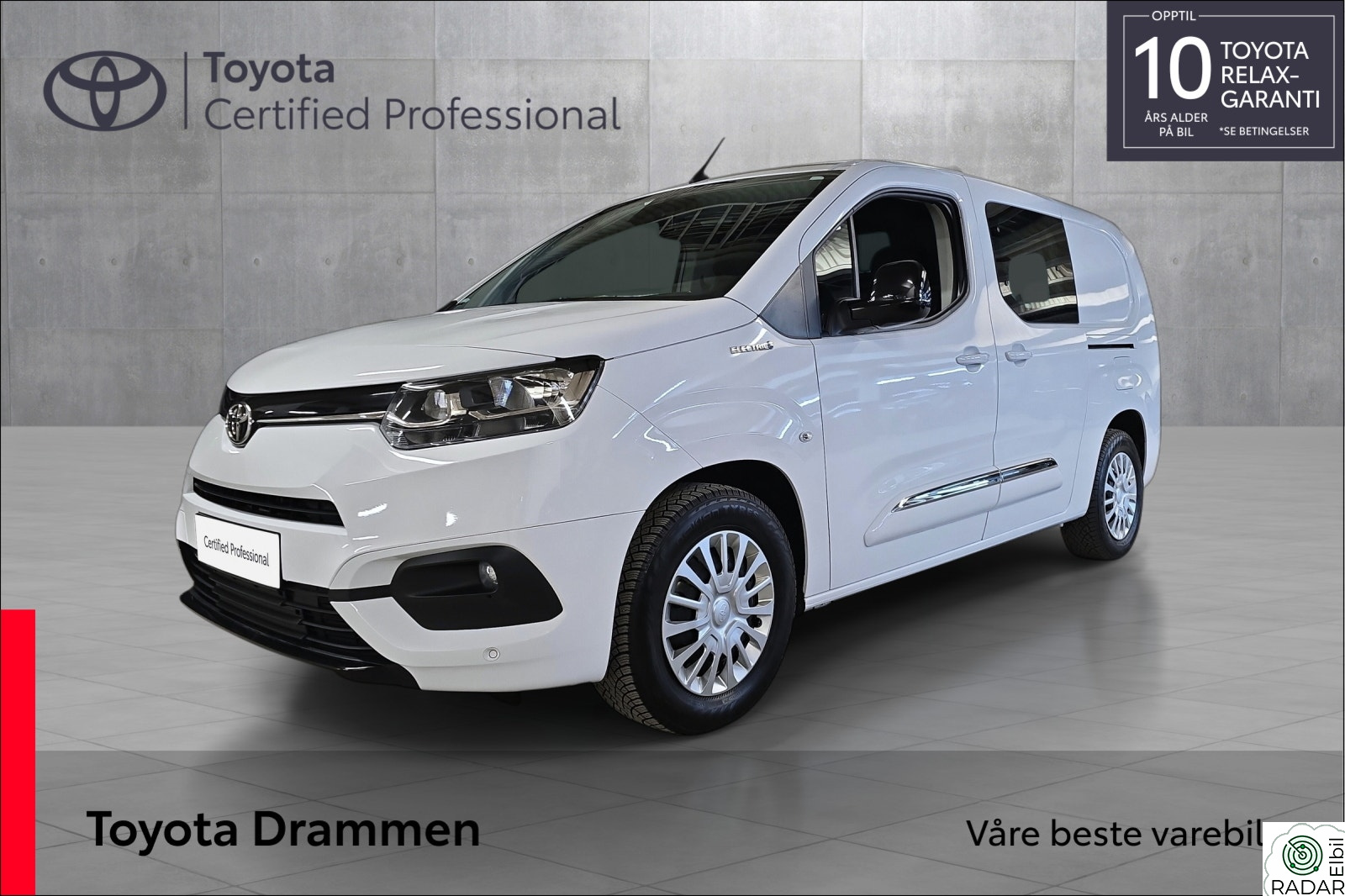 TOYOTA Proace City Electric Electric 50 kWt Comfort Plus L2