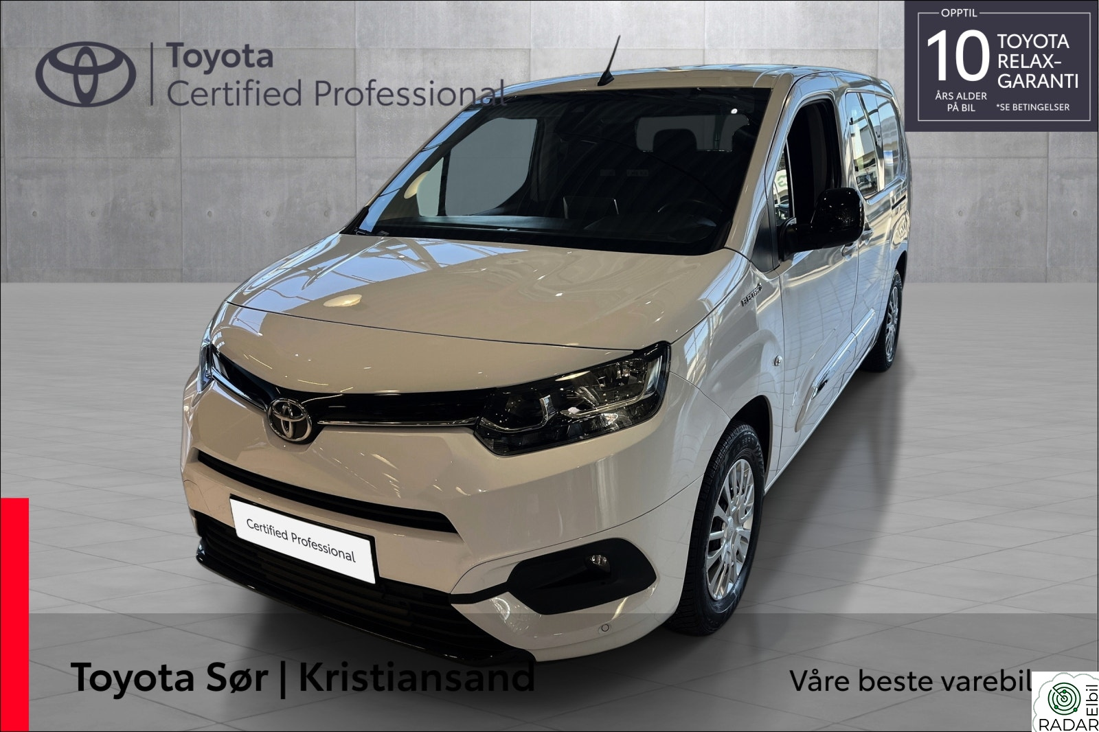 TOYOTA Proace City Electric Electric 50 kWt Comfort Plus L2