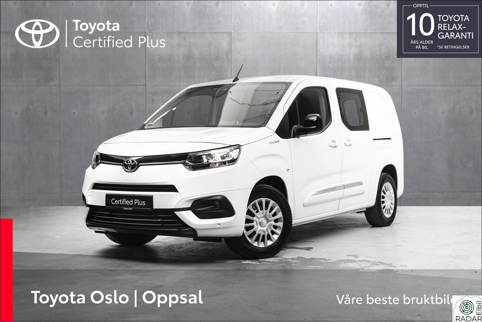 TOYOTA Proace City Electric Electric 50 kWt Comfort L2