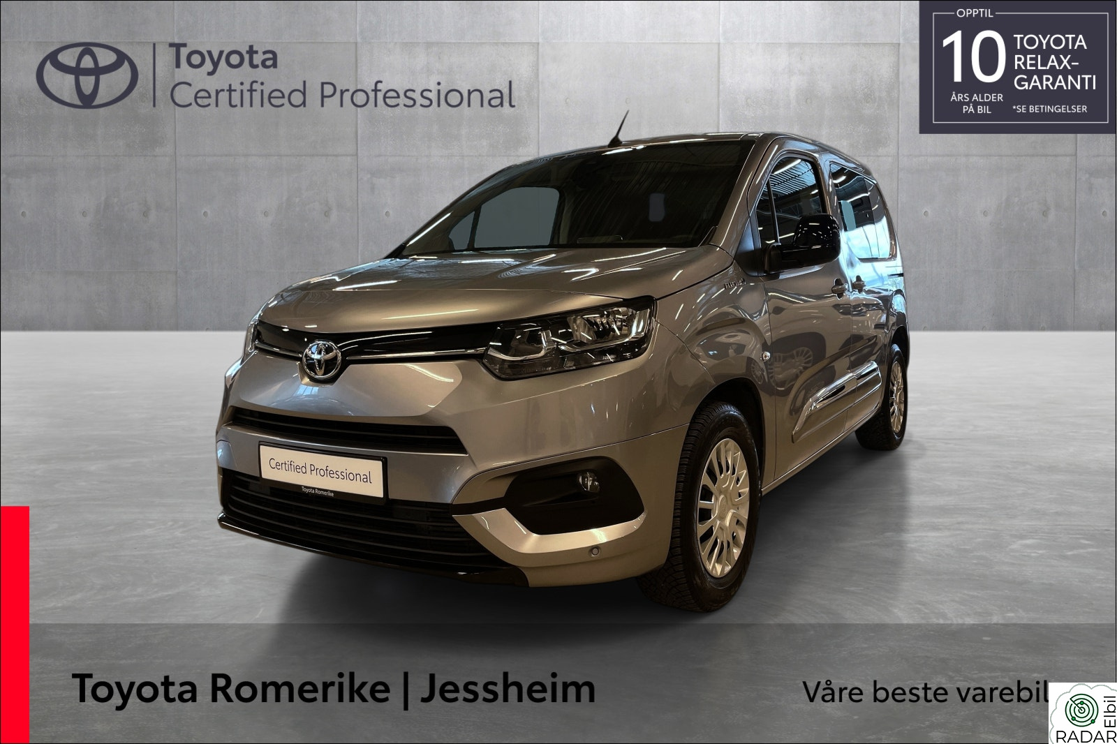TOYOTA Proace City Electric Electric 50 kWt Comfort L1