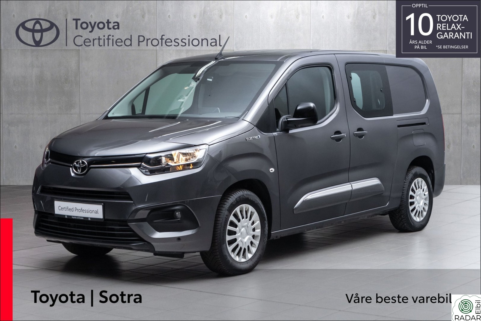 TOYOTA Proace City Electric Electric 50 kWt Comfort Plus L2