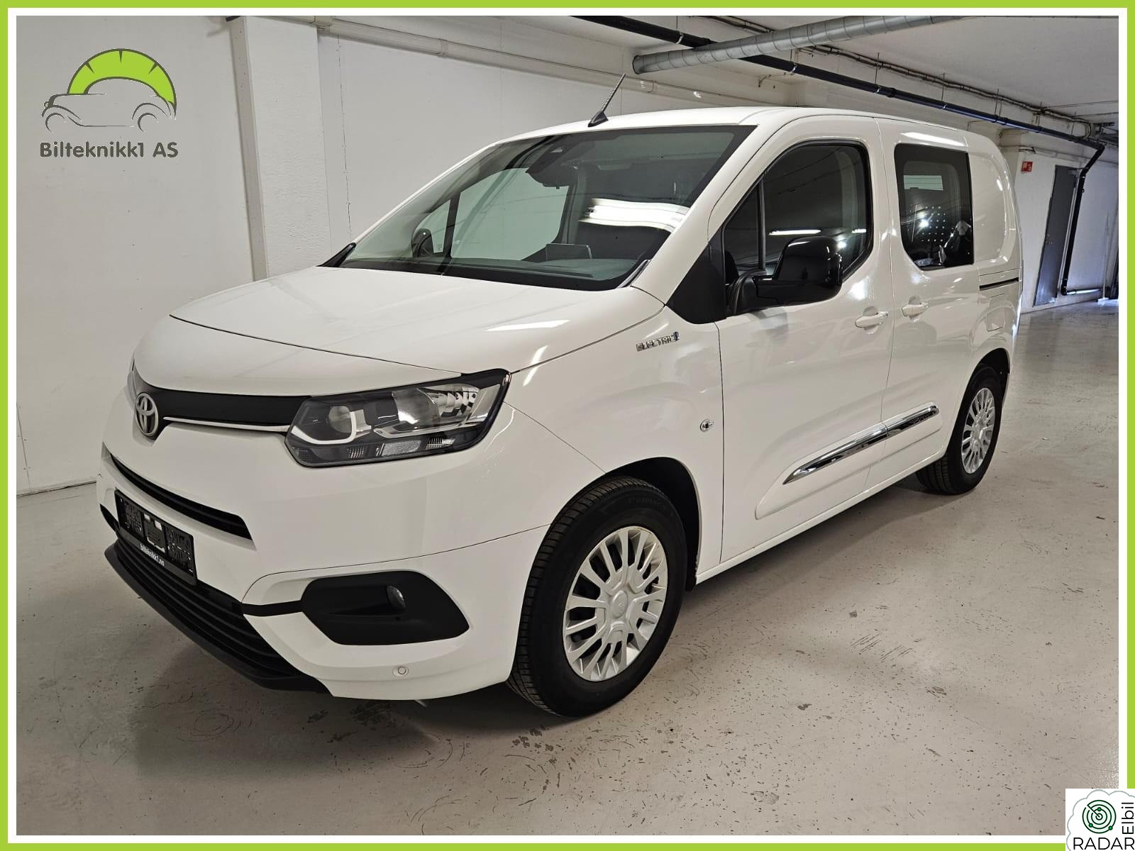 TOYOTA Proace City Electric Electric L1 2 skyvedører Cruise H.Feste P.Sensor