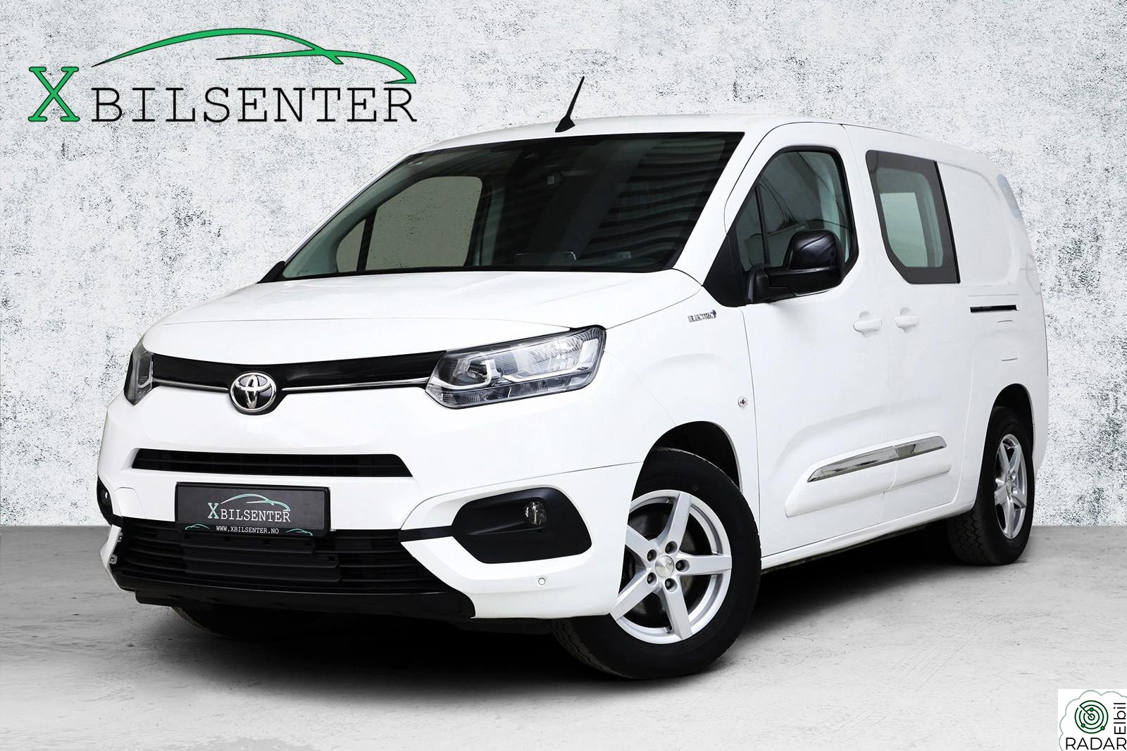 TOYOTA Proace City Electric Electric L2 50kWh Comfort // 2xSKYVEDØRER KAMERA KROK+