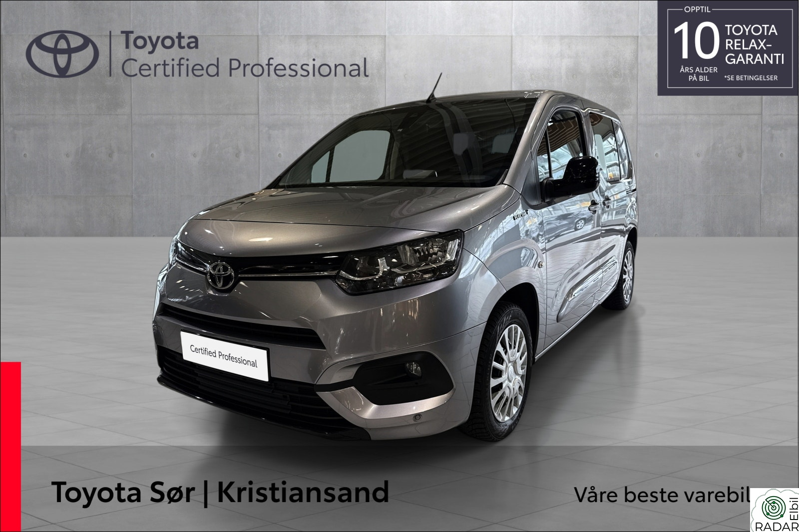 TOYOTA Proace City Electric Electric 50 kWt Comfort L1
