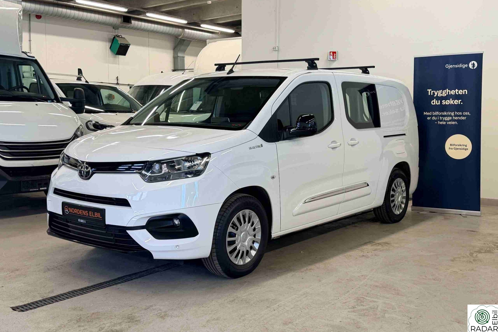 TOYOTA Proace City Electric 50kwh/L2/Comfort-plus/hengerfeste/kamera
