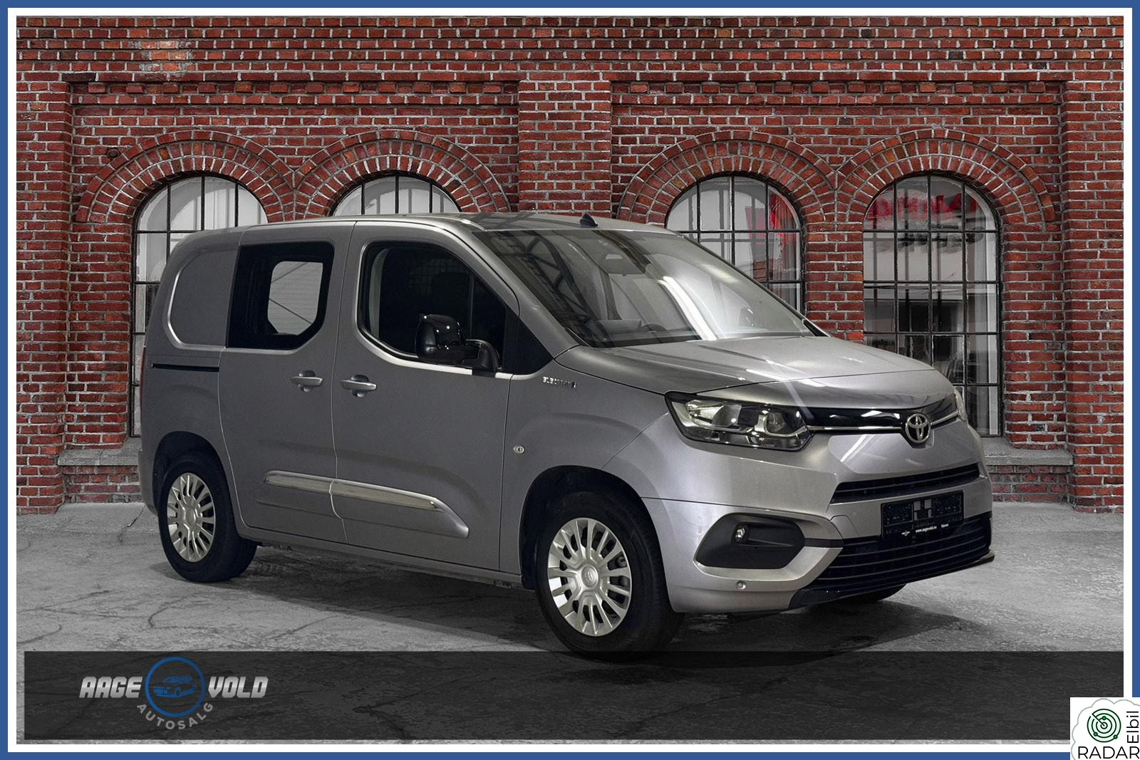 TOYOTA Proace City Electric 3-seter - L1 - Hengerfeste / Krok - Nybilgaranti -