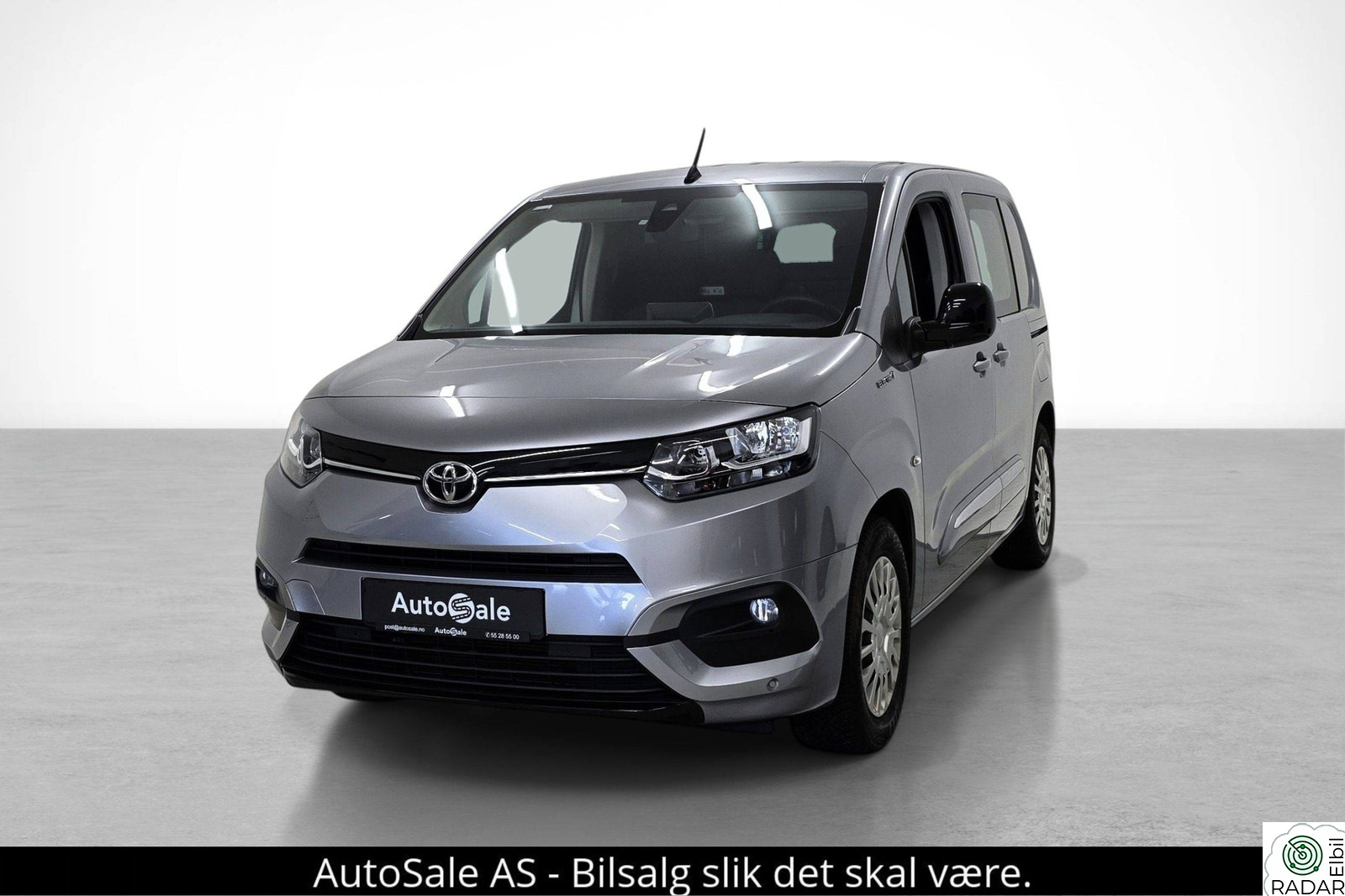 TOYOTA Proace City Electric 50kW Comfort/2xSkyve/Hengerfeste/Reg Desember 2022/S+V
