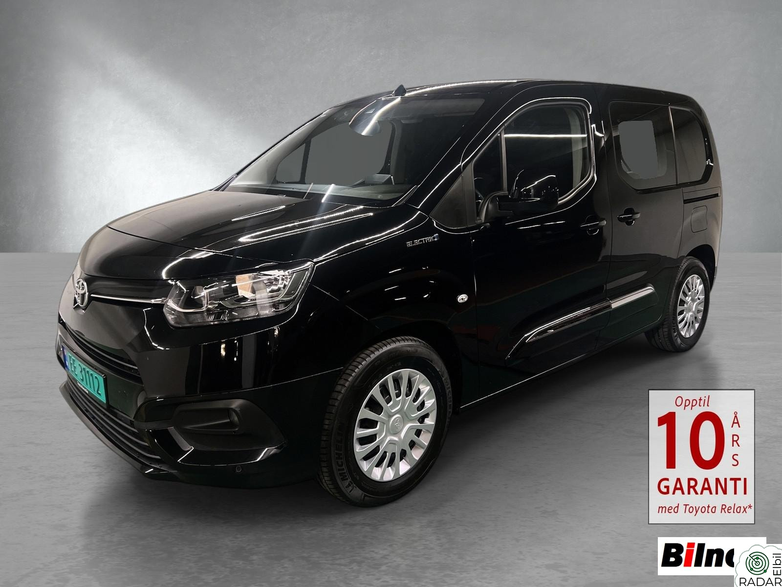 TOYOTA Proace City Electric Electric 50 KWh L1 Comfort // Cruise // Ny service //