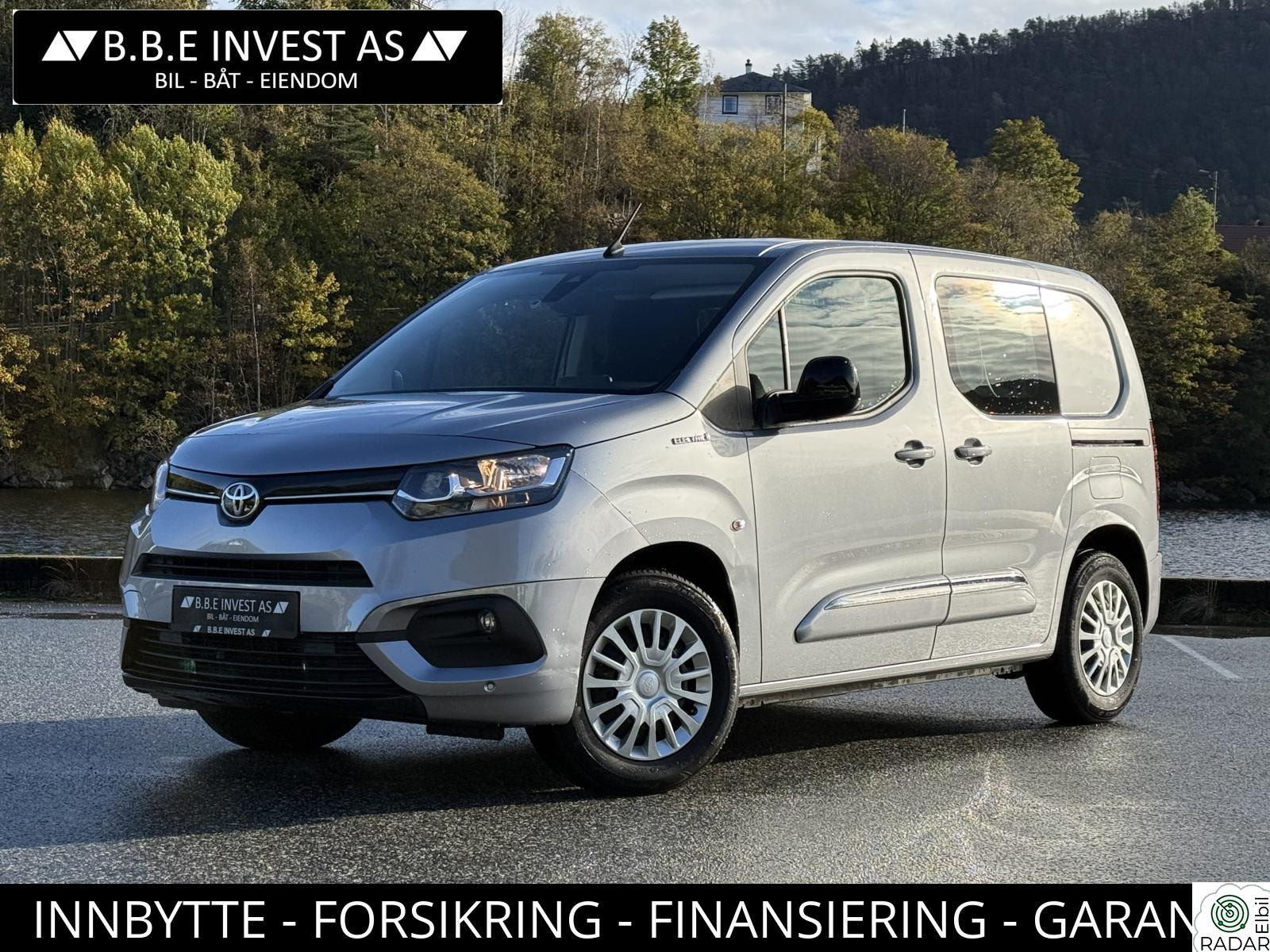 TOYOTA Proace City Electric ELECTRIC/L1/50KWH/271KM/136HK/DAB/CRUISE/3.SETER/KOMF.V