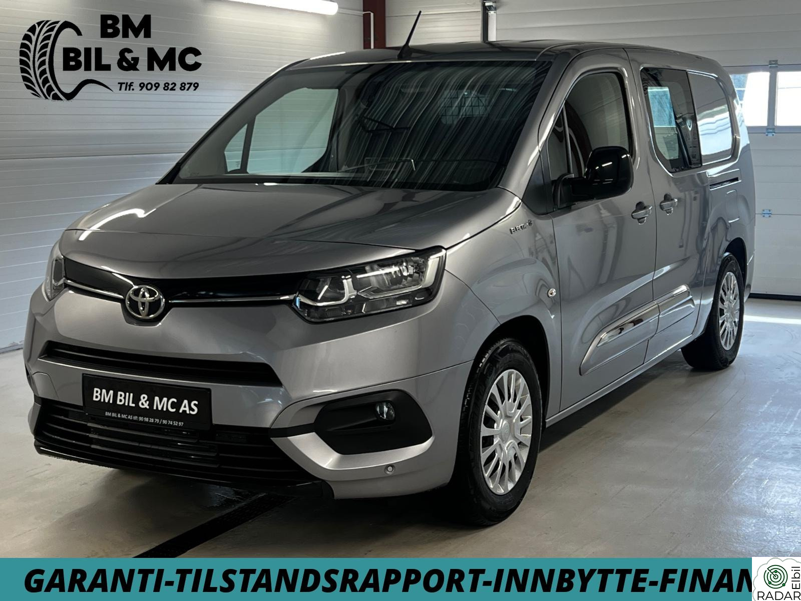 TOYOTA Proace City Electric Electric-50 kWt-L2 Lang-Cruise-Krok-269WLTP-Leasing