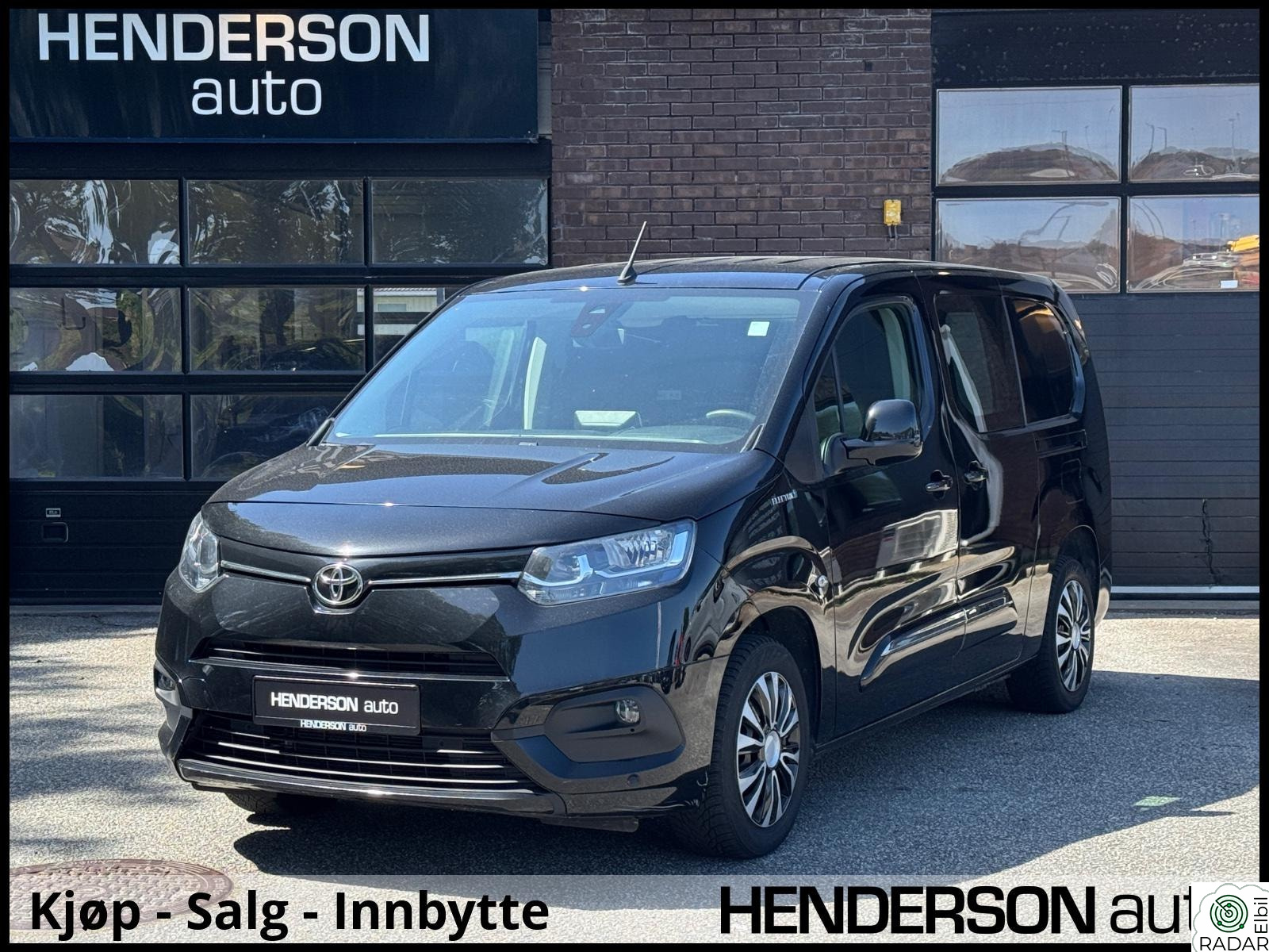 TOYOTA Proace City Electric Electric Comfort L2 269WLTP 3-seter/ DAB+/ CarPlay+