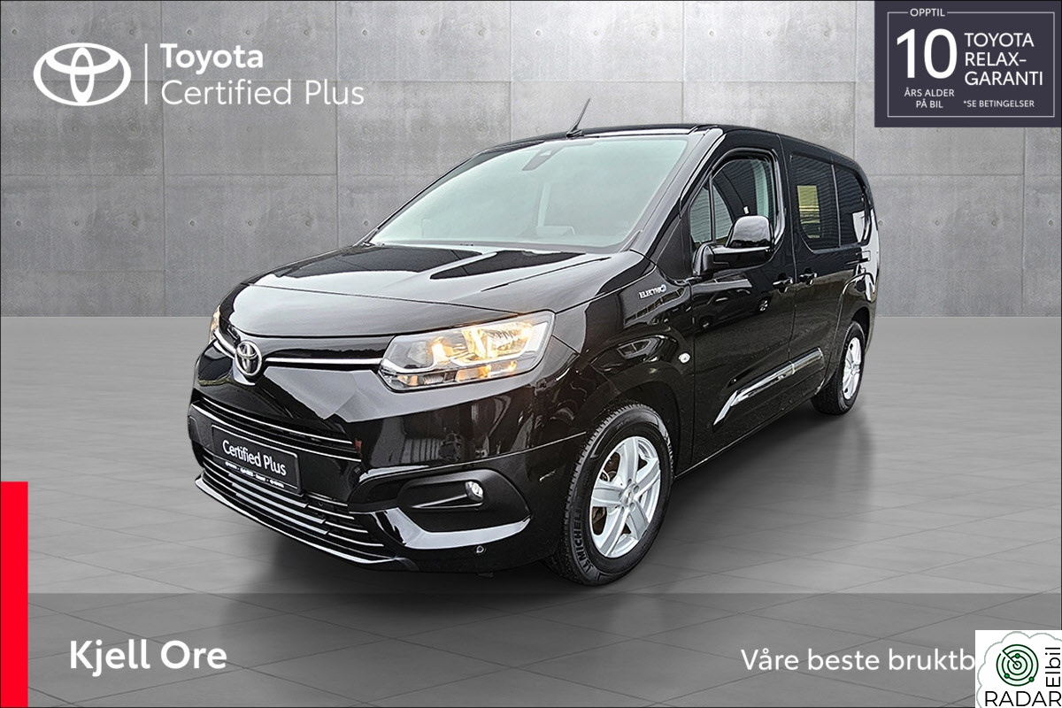 TOYOTA Proace City Electric Electric 50 kWt Comfort L2 BRUKTBILKAMPANJE