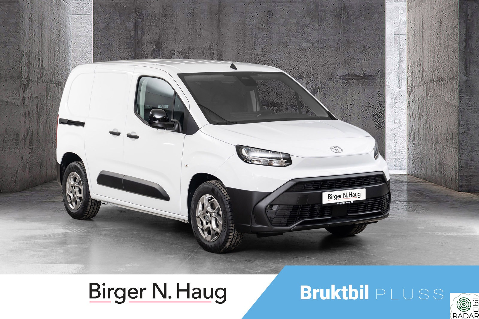 TOYOTA Proace City Electric 50 kWt Comfort L1 prisen er eks mva!* Ny bil.
