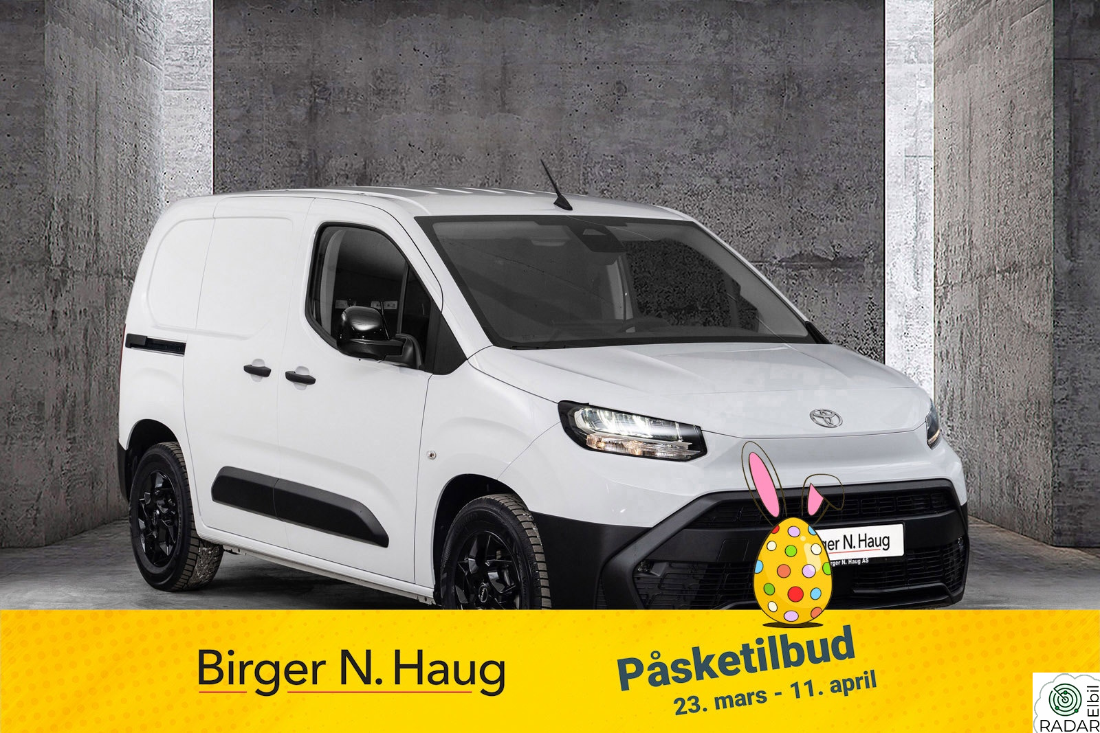 TOYOTA Proace City Electric 50 kWt Comfort L1 PRIS EKS MVA!